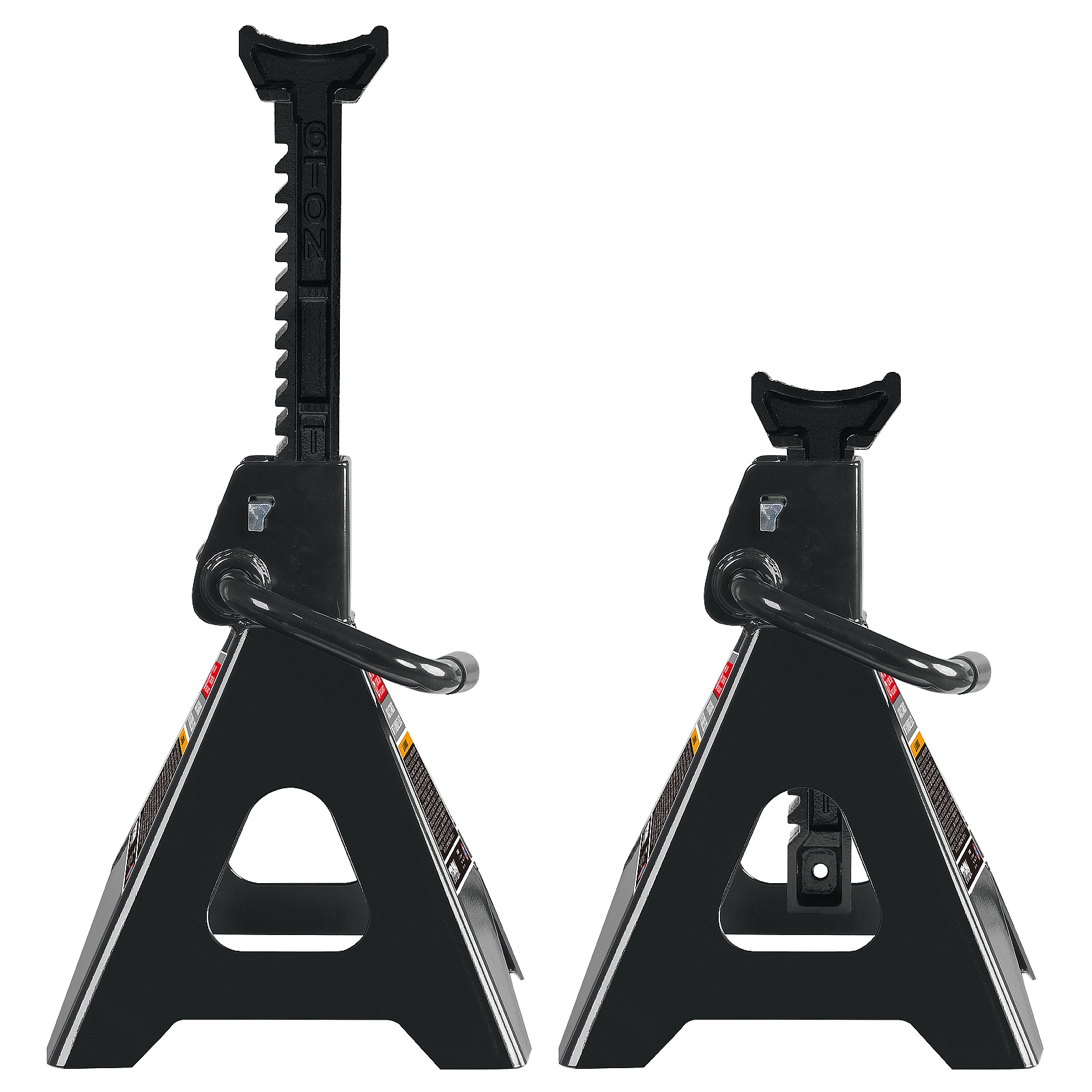 Torin Negro Soporte de Gato Manual de Acero 6 Toneladas T46206AT