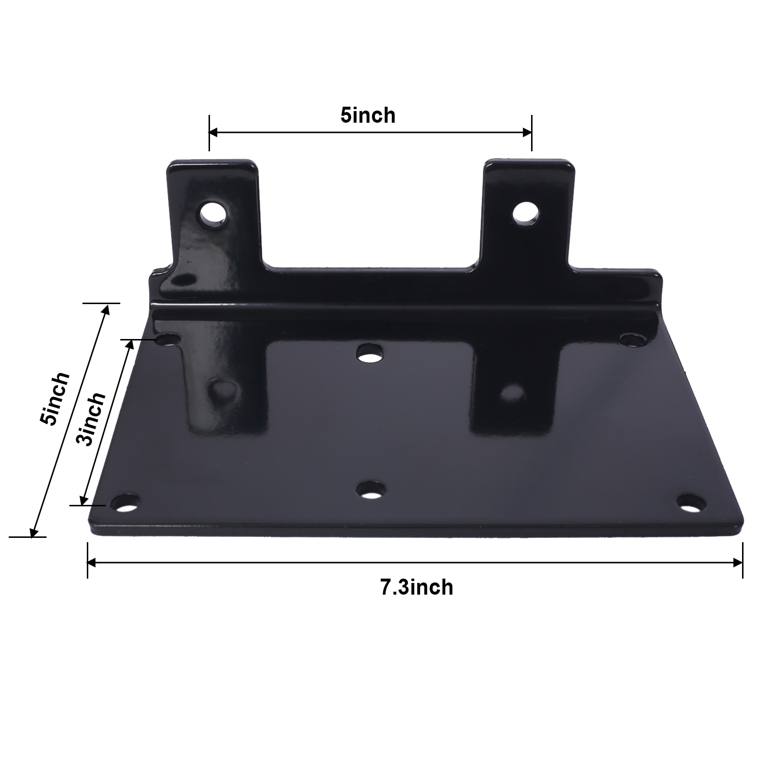 Malacate Eléctrico 12v 2000lb para ATV/UTV Siavonce Resistente al Agua con Cable de Acero, ideal para remolque de ATV UTV fuera de carretera.