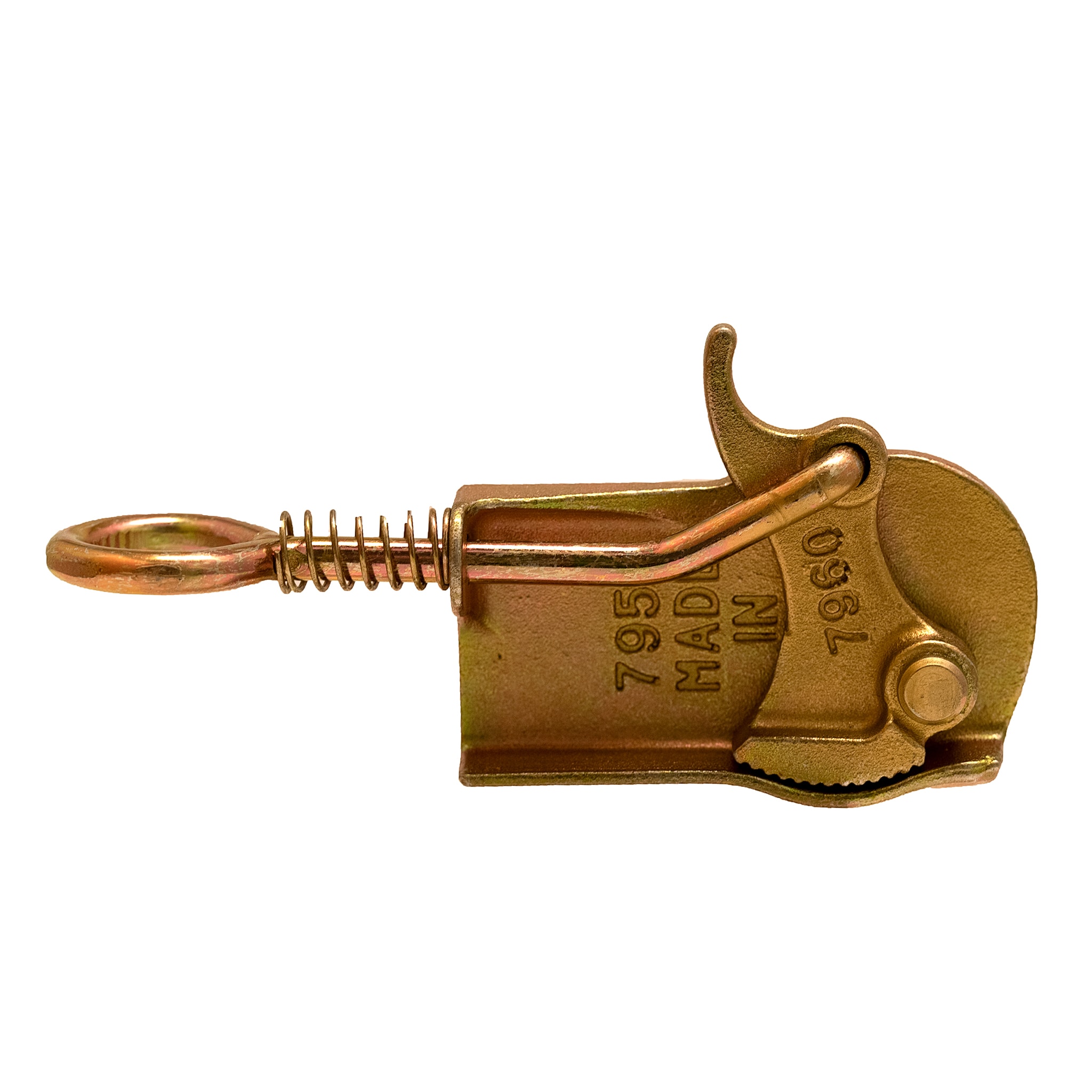 Sacabocados de alambre de púas resistente MAASDAM, longitud de 7.25 pulgadas, construcción de metal, acabado en bronce, acción de leva para un cierre seguro 8050-10