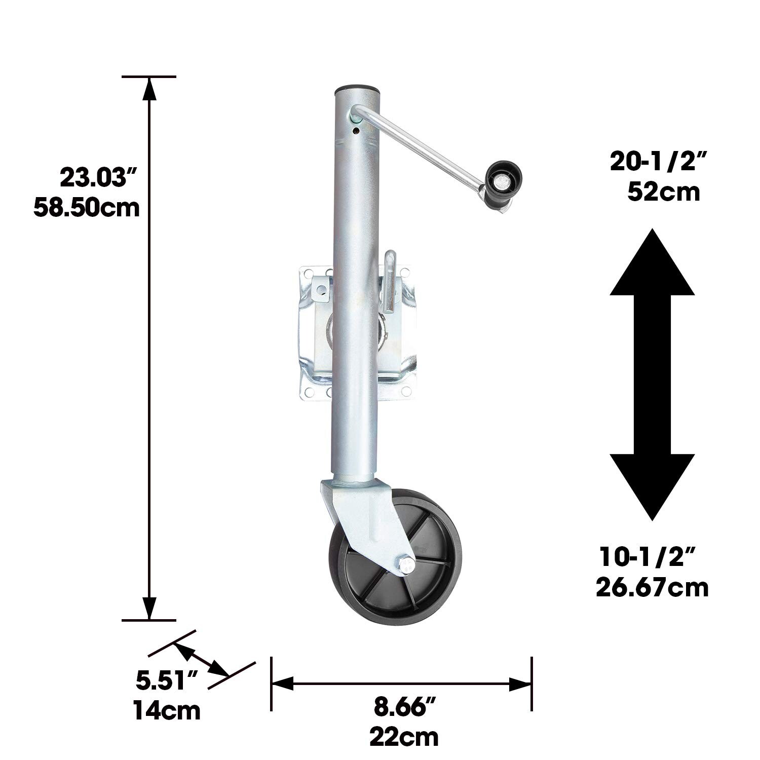 Soporte para Gato Mecánico de Acero Torin Black de 0.5 Toneladas ATR39001B