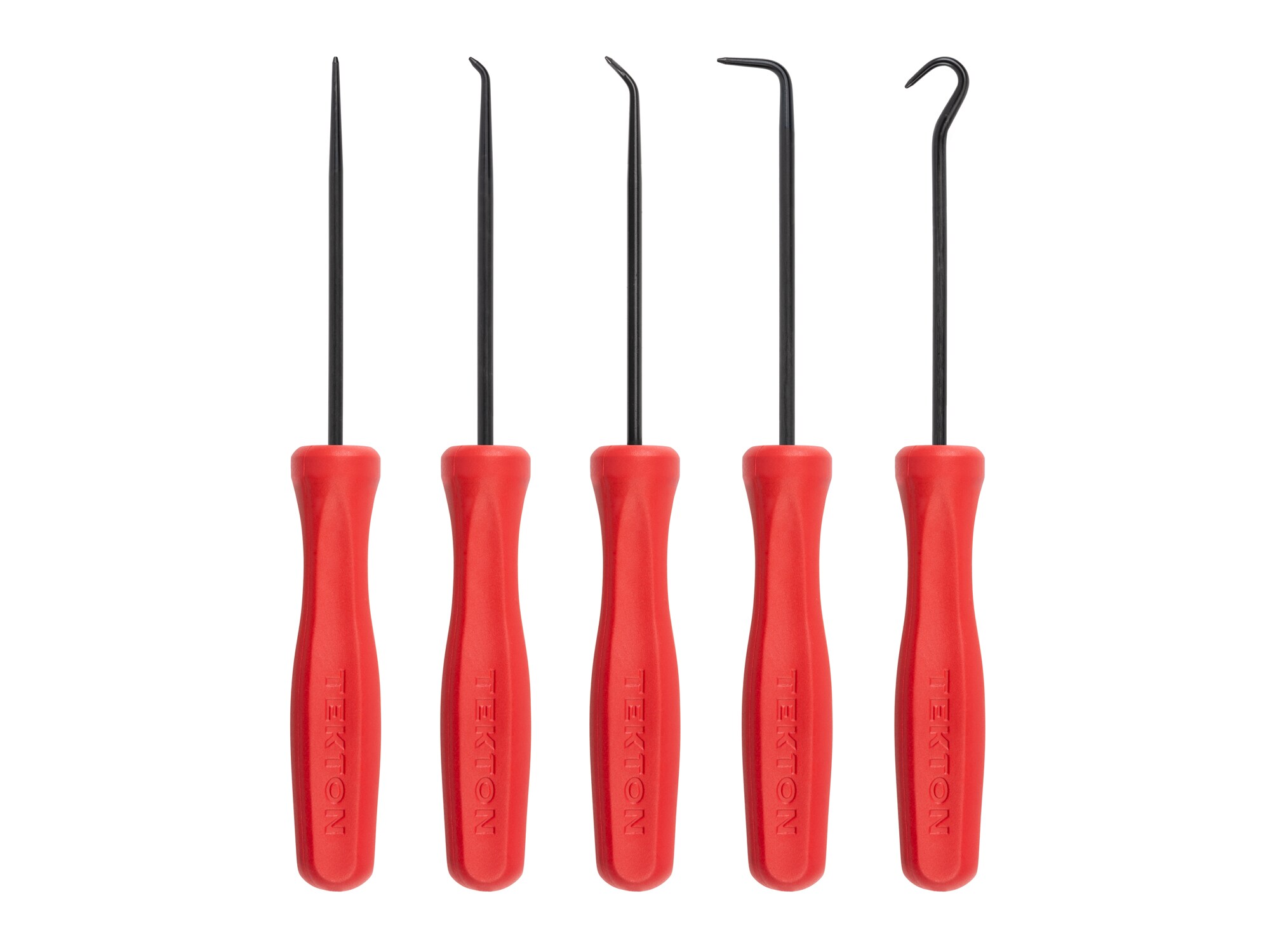 Juego de 5 ganchos y punzones automotrices TEKTON (3 punzones y 2 ganchos - puntas romas) PNH90403