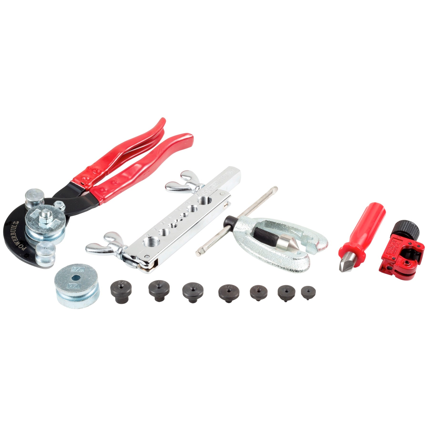 Set de herramientas para servicio de tuberías automotrices Powerbuilt 948006