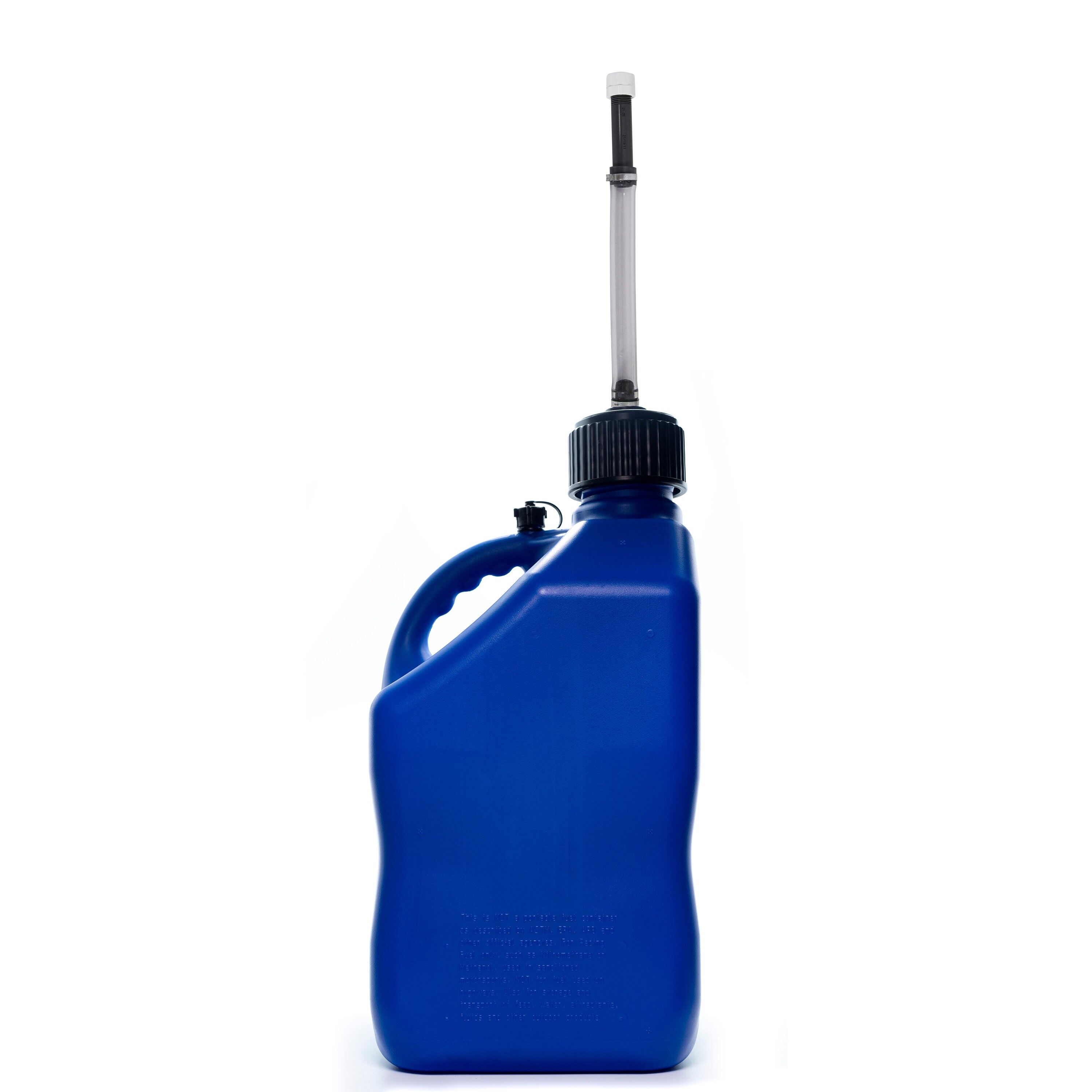 Bidón de Utilidad para Contenedores de Motorsport de 5.5 Galones en Azul con Manguera de Lujo 3536-CA de VP Racing Fuels