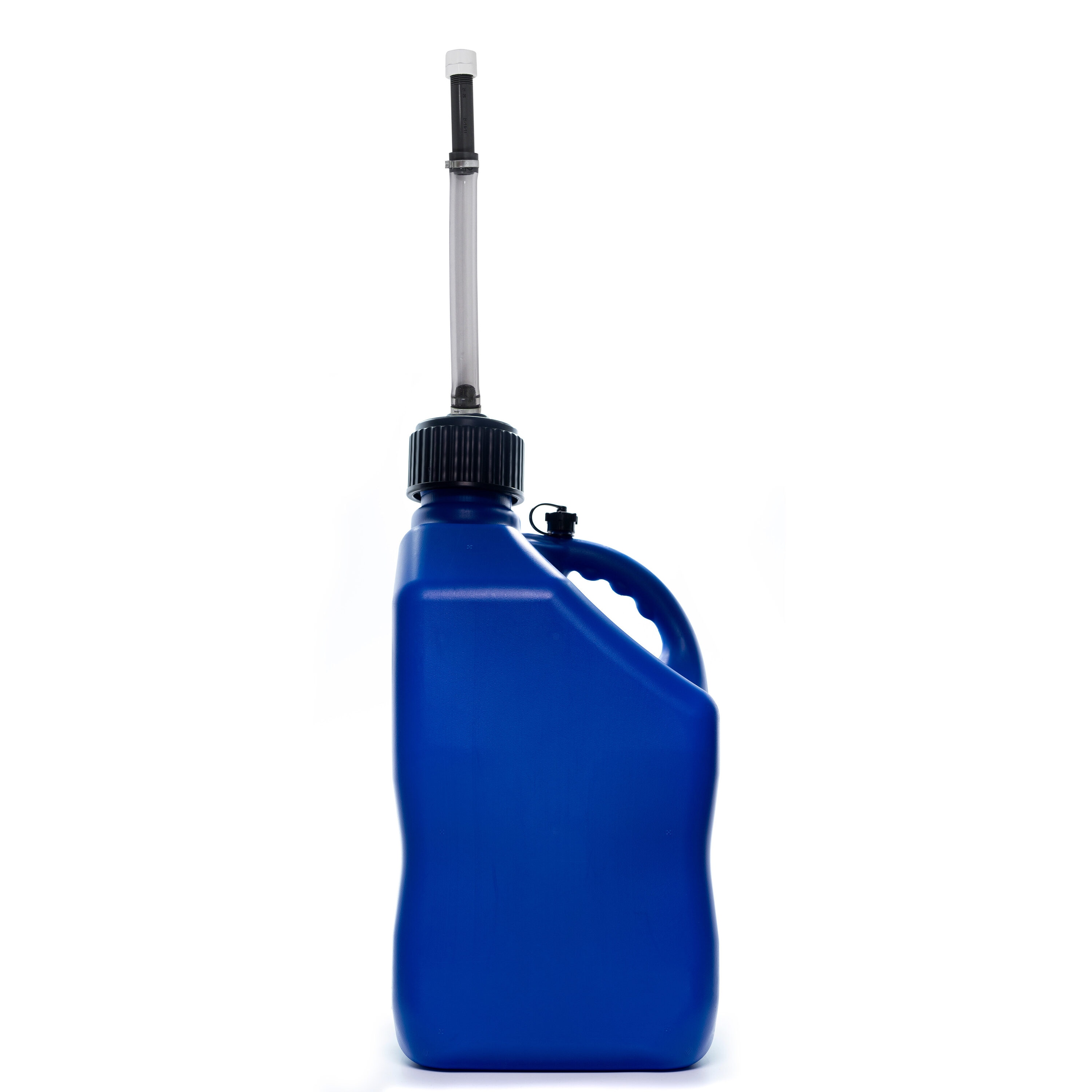 Bidón de Utilidad para Contenedores de Motorsport de 5.5 Galones en Azul con Manguera de Lujo 3536-CA de VP Racing Fuels