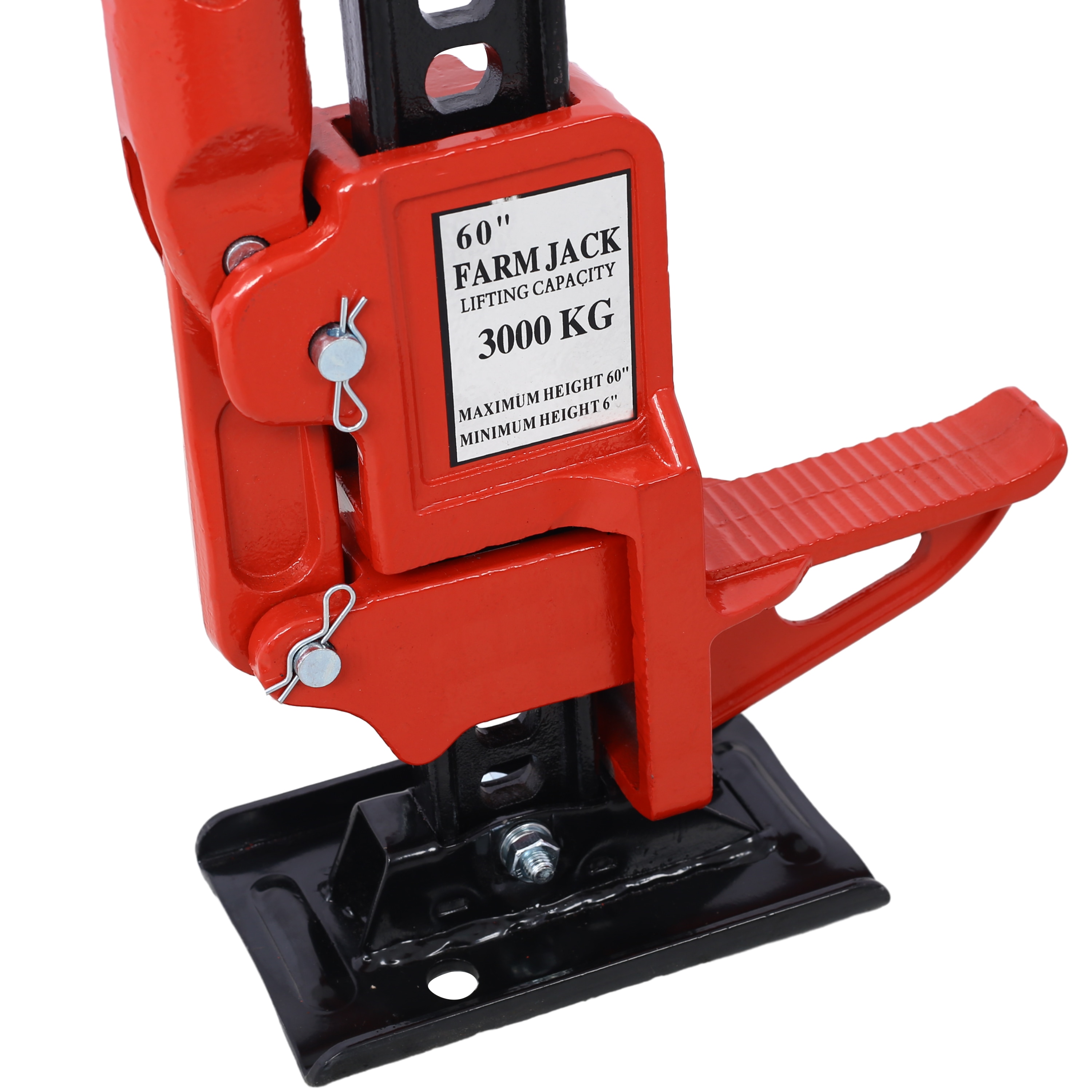 Gato Agrícola Manual de Acero de 3 Toneladas Siavonce Rojo XH39040