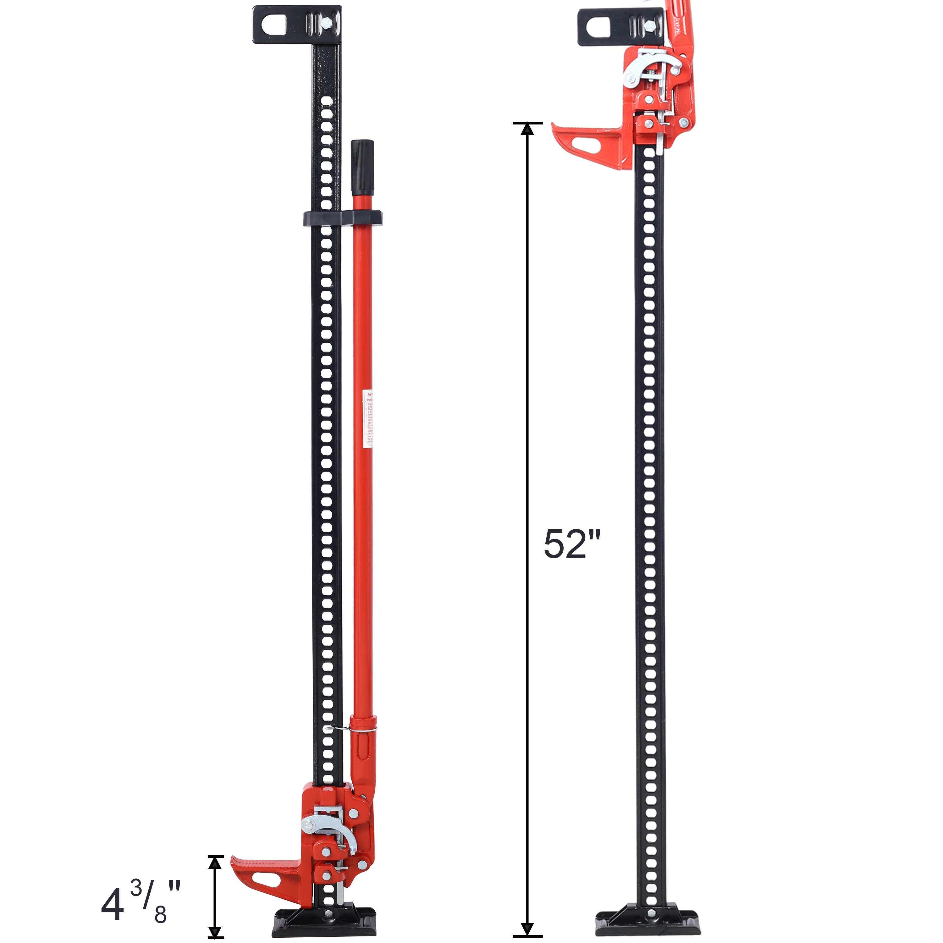 Gato Agrícola Manual de Acero de 3 Toneladas Siavonce Rojo XH39040