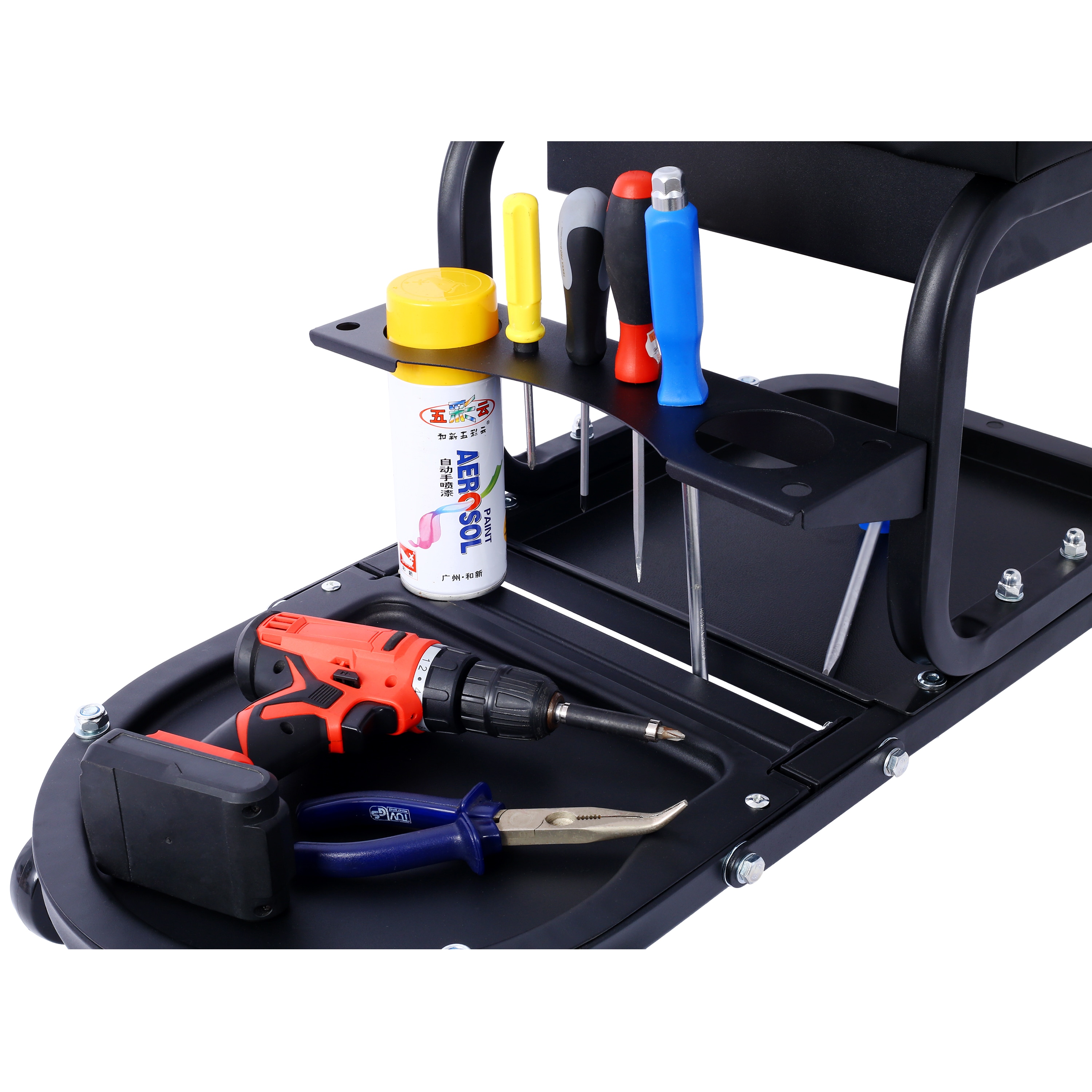 Carrito de Detallado y Utilidad Kahomvis Ultimate (Para Autos, Camionetas, SUVs, Remolques, Casa, Jardín, Garaje y Más) GH-QP214-42