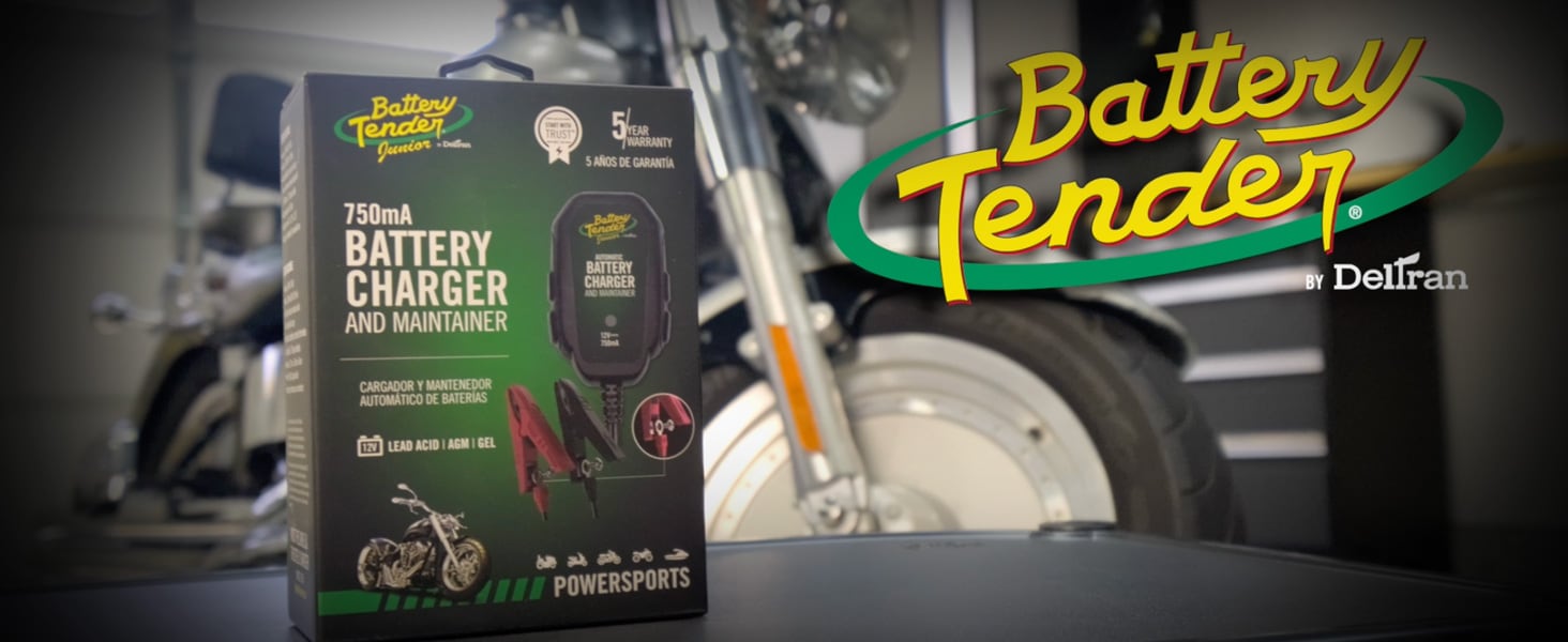 Cargador de batería para auto de 12 voltios y 0.75 amperios, Battery Tender 021-0123