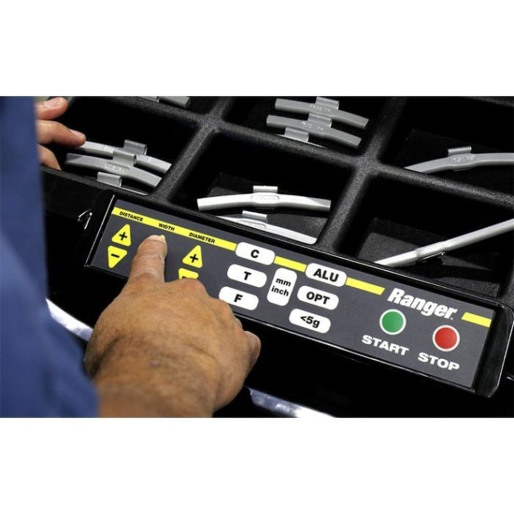Equilibrador de Ruedas con Láser Ranger LS43B 220v, 208-240v, Monofásico, 50/60hz 5140151