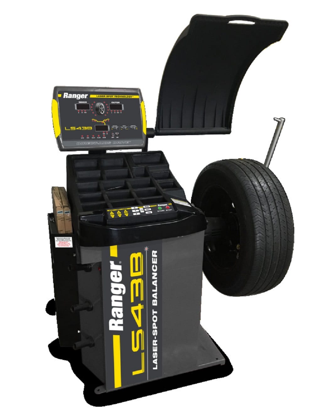 Equilibrador de Ruedas con Láser Ranger LS43B 220v, 208-240v, Monofásico, 50/60hz 5140151