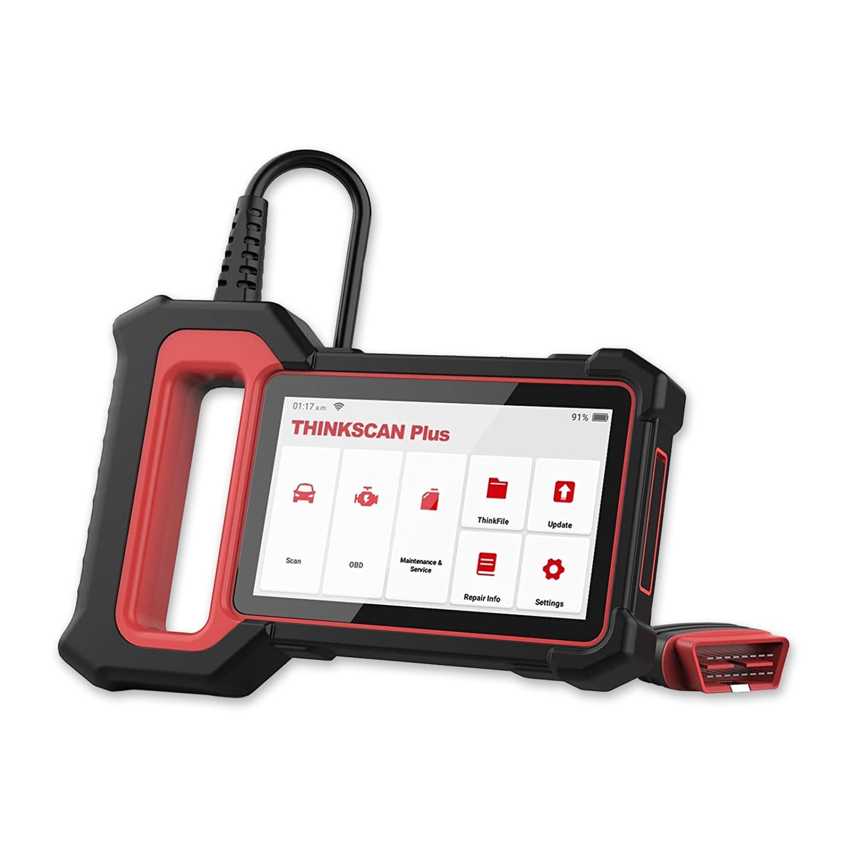 Escáner OBD2 de 5 pulgadas THINKCAR con diagnóstico de vehículo ABS, SRS, ECM en tablet SCAN PLUS S2