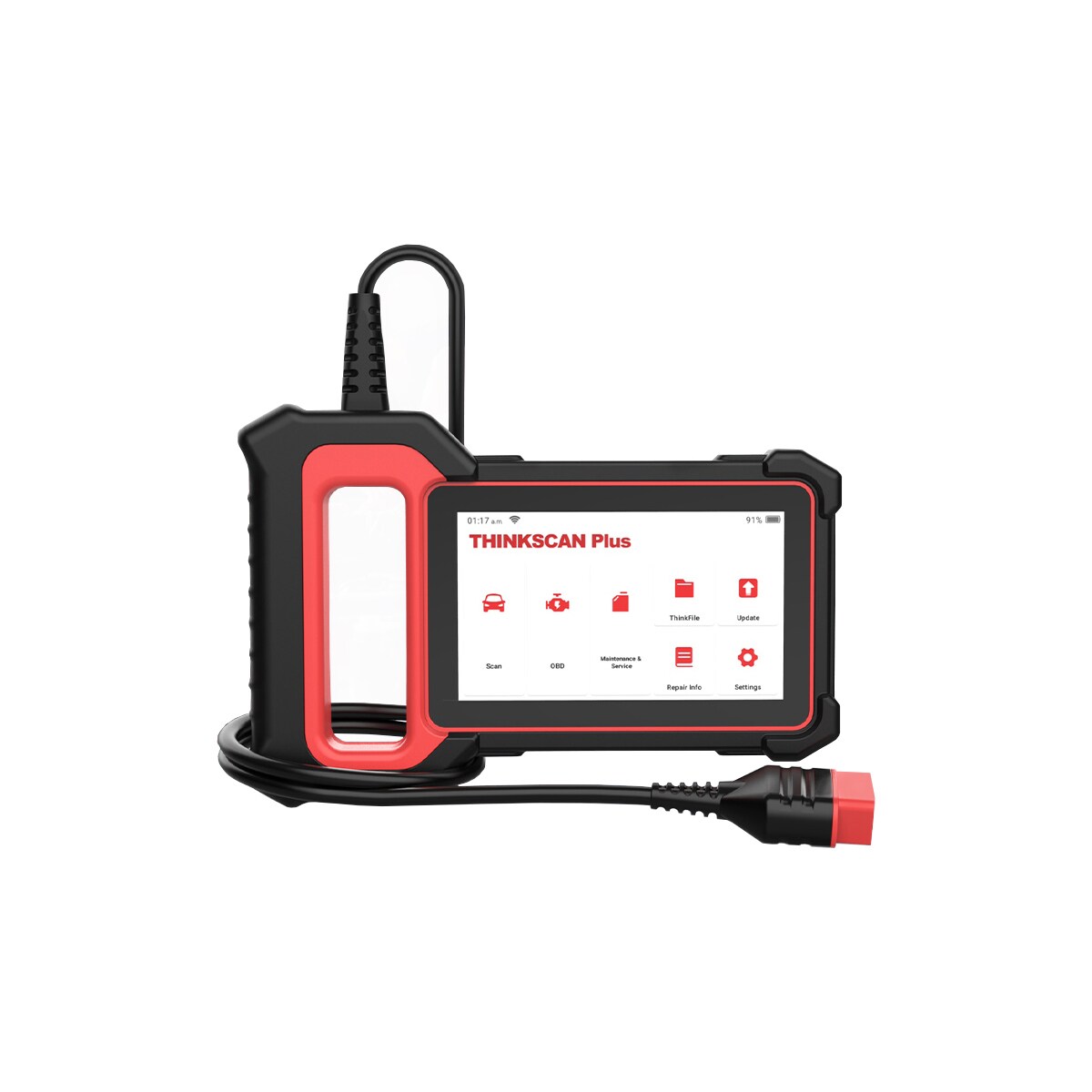 Escáner OBD2 de 5 pulgadas THINKCAR con diagnóstico de vehículo ABS, SRS, ECM en tablet SCAN PLUS S2
