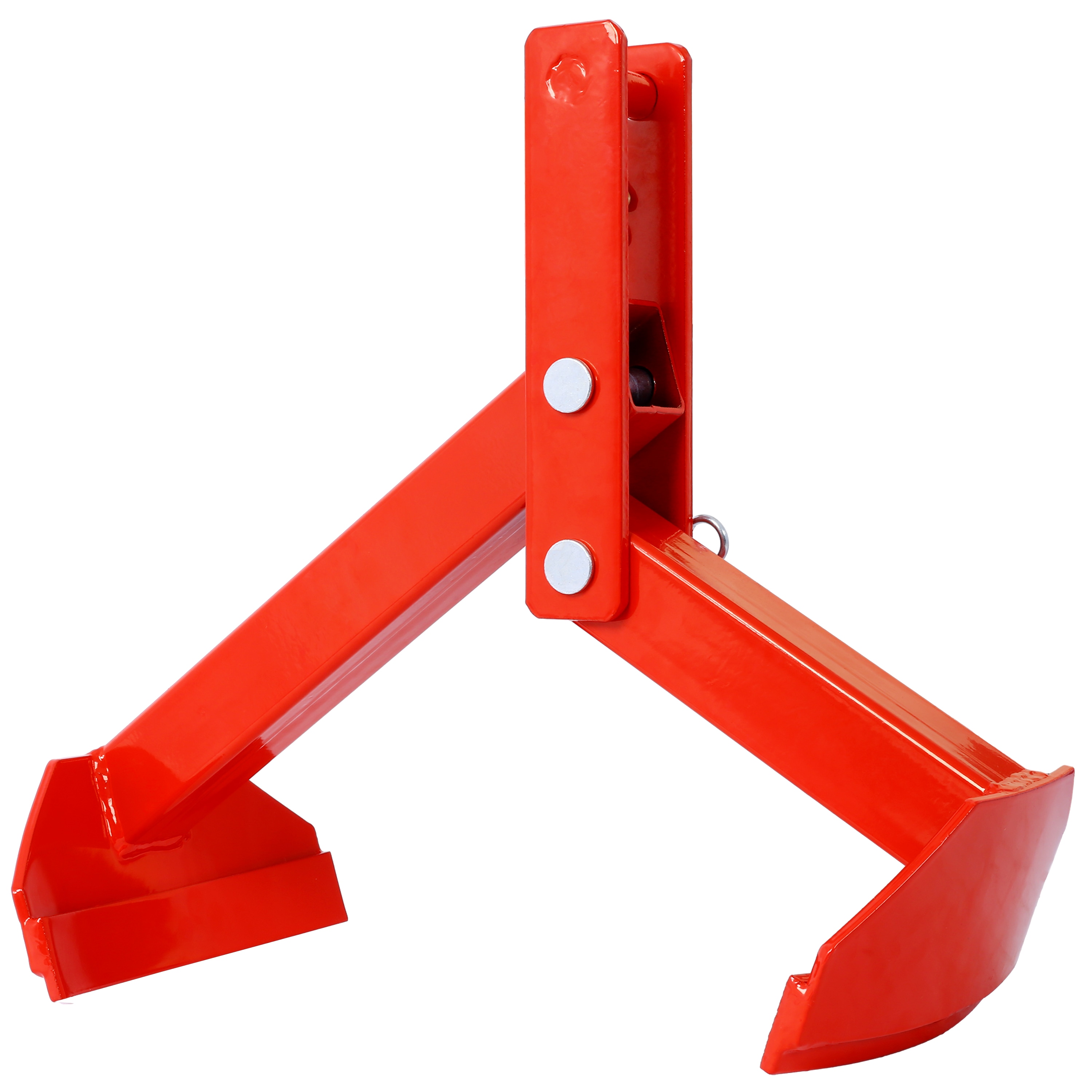 Levantador de tambores de acero Kahomvis - Resistente y confiable para cargas pesadas de hasta 1100 lbs (wll), rojo GH-QP214-665.