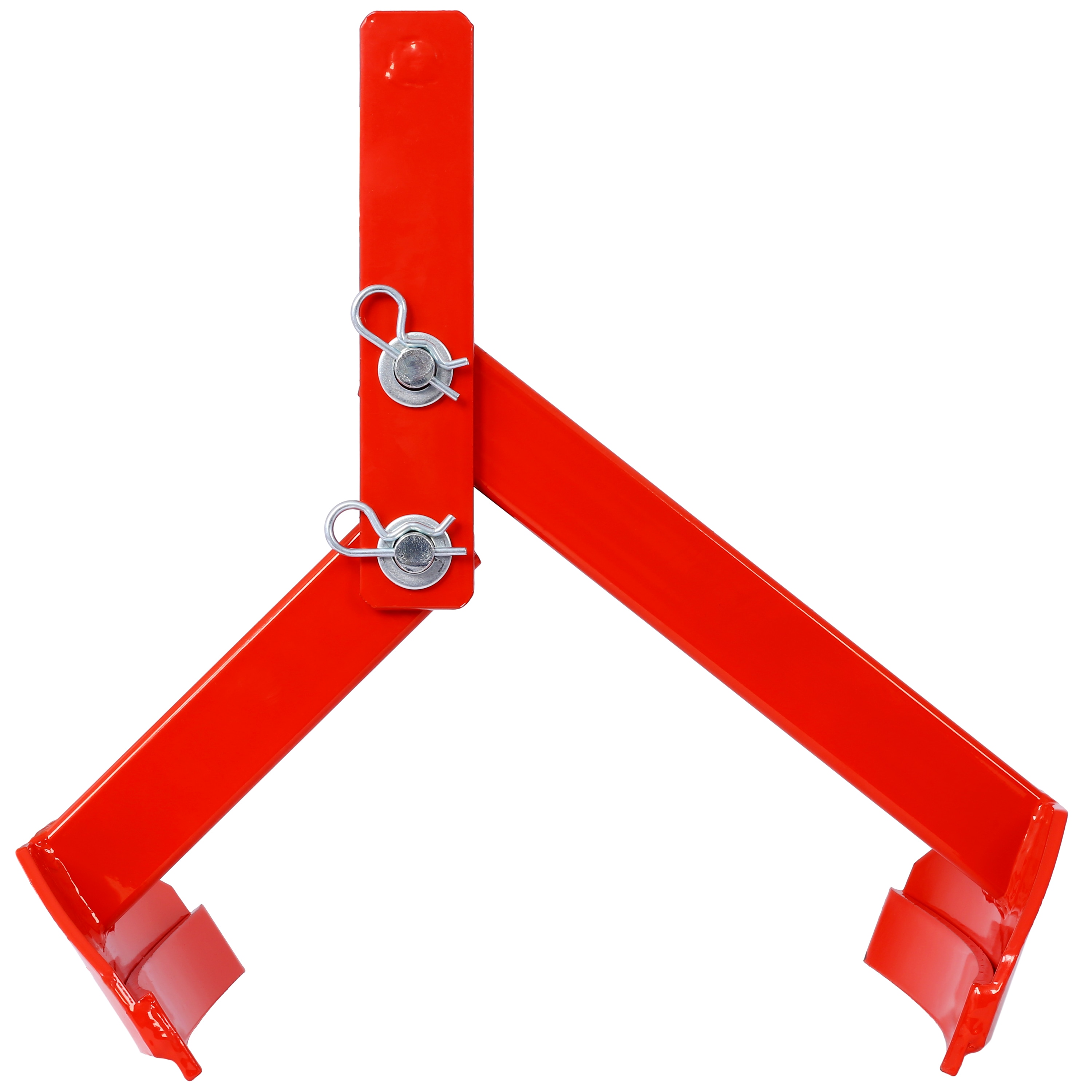 Levantador de tambores de acero Kahomvis - Resistente y confiable para cargas pesadas de hasta 1100 lbs (wll), rojo GH-QP214-665.