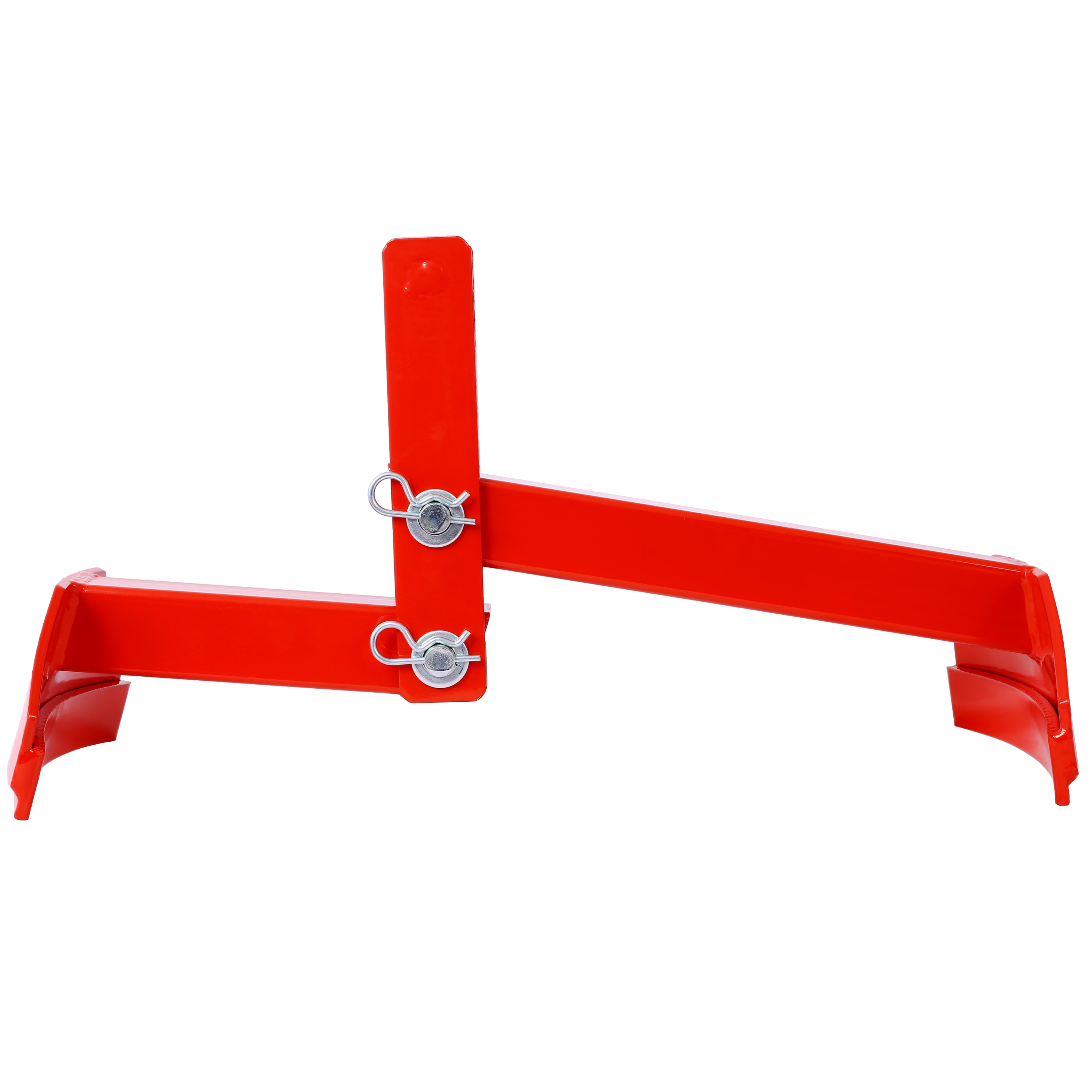 Levantador de tambores de acero Kahomvis - Resistente y confiable para cargas pesadas de hasta 1100 lbs (wll), rojo GH-QP214-665.