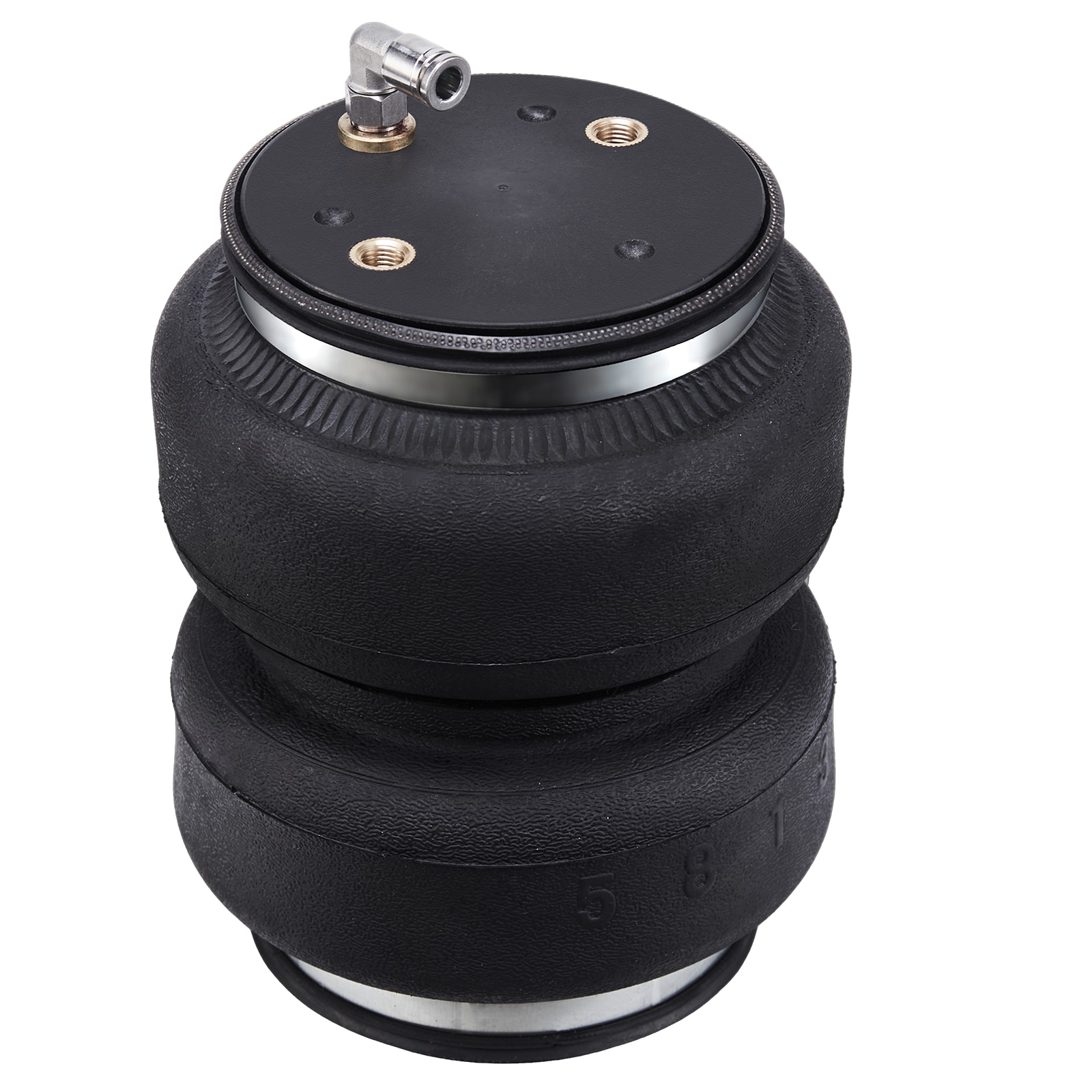 Kit de Suspensión de Bolsa de Aire VEVOR, Kit de Bolsas de Suspensión de Aire Compatible con Dodge Ram 2500 2WD 4WD 2014-2023, Carga de 5000 lbs, 5 a 100 PSI