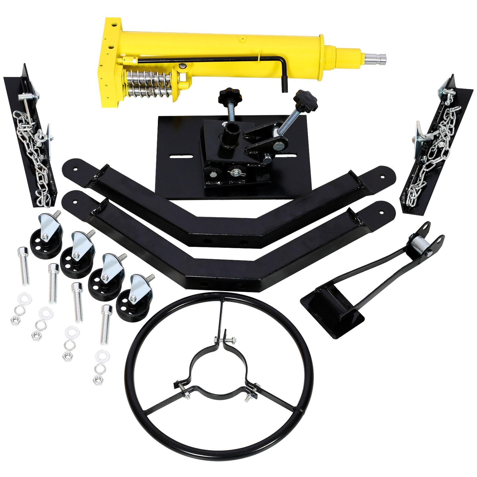 Gato hidráulico manual de transmisión amarillo de acero de 0.75 toneladas Xspracer ML-HTJ316