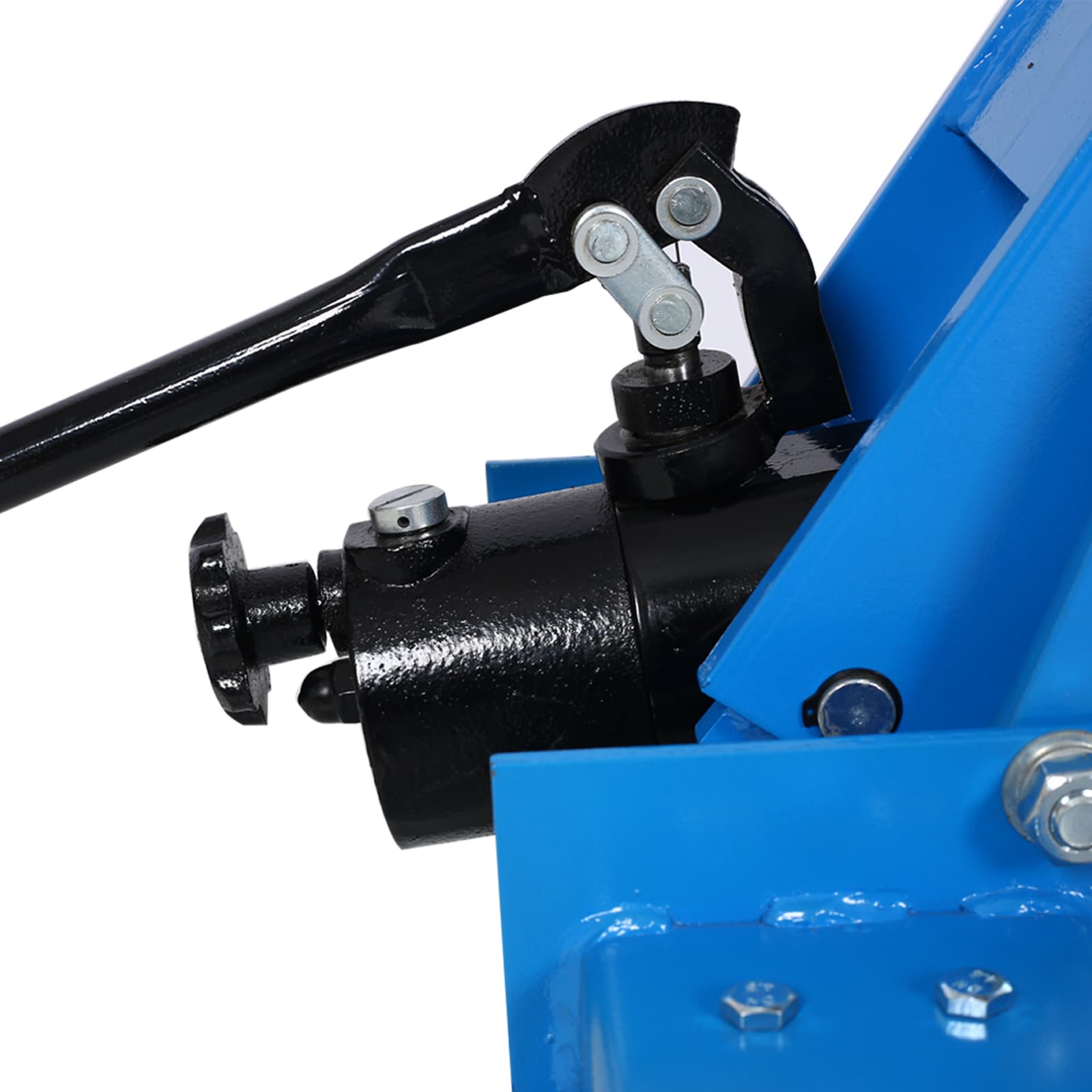 Gato hidráulico manual de transmisión de acero azul de 1 tonelada Xspracer ML-HFJ645