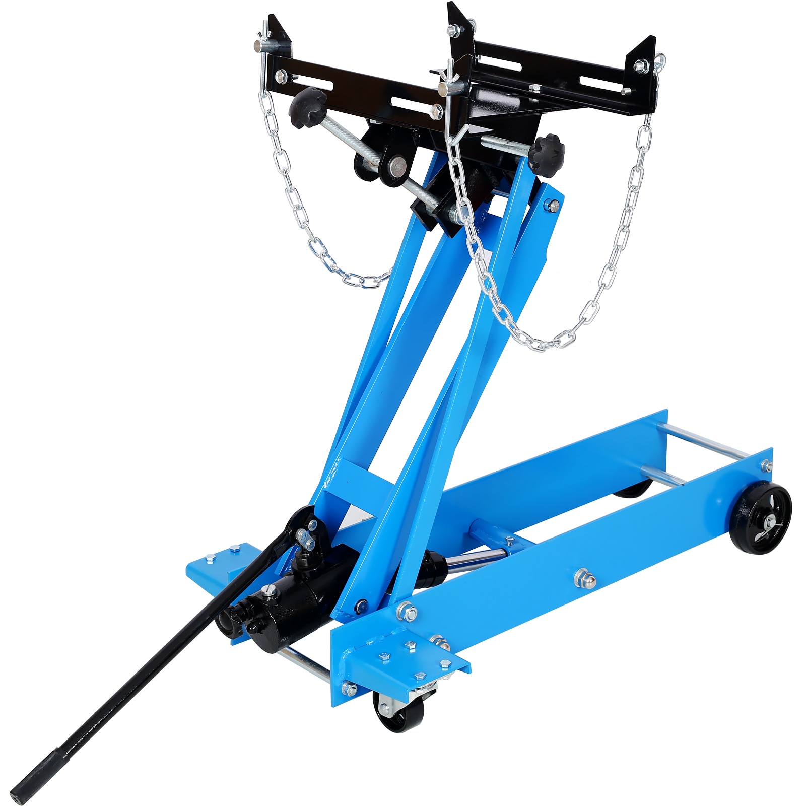 Gato hidráulico manual de transmisión de acero azul de 1 tonelada Xspracer ML-HFJ645