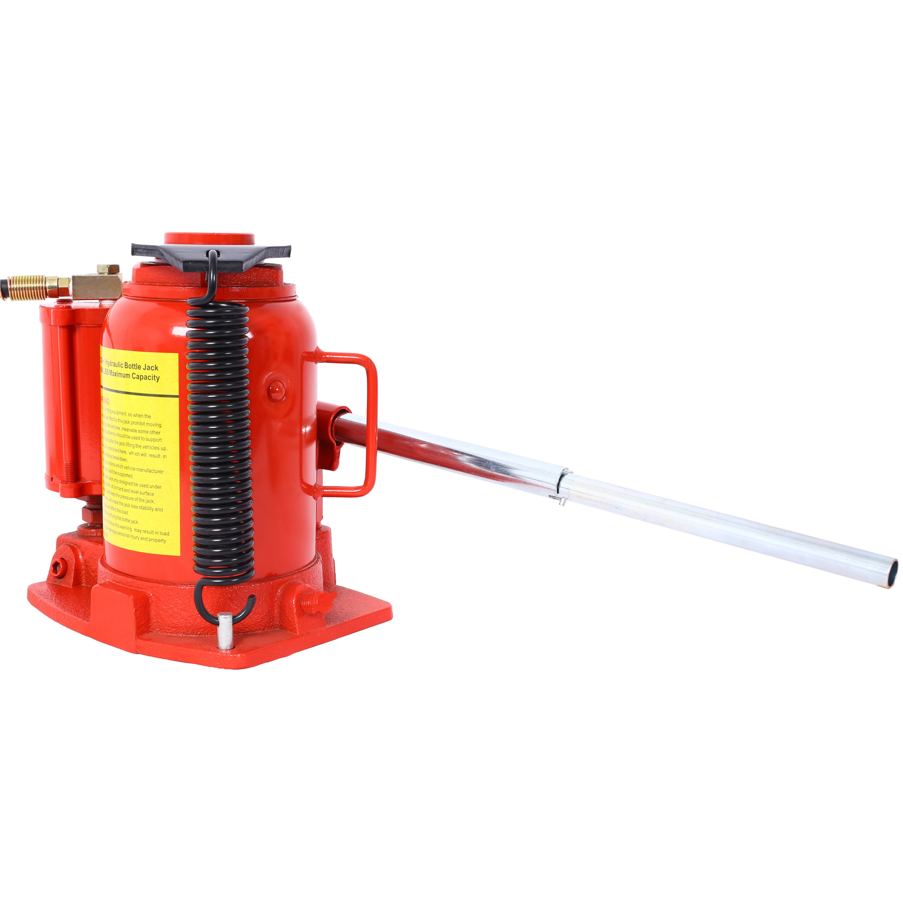 Gato botella de aire/hidráulico de acero de 32 toneladas Siavonce Rojo XH46641