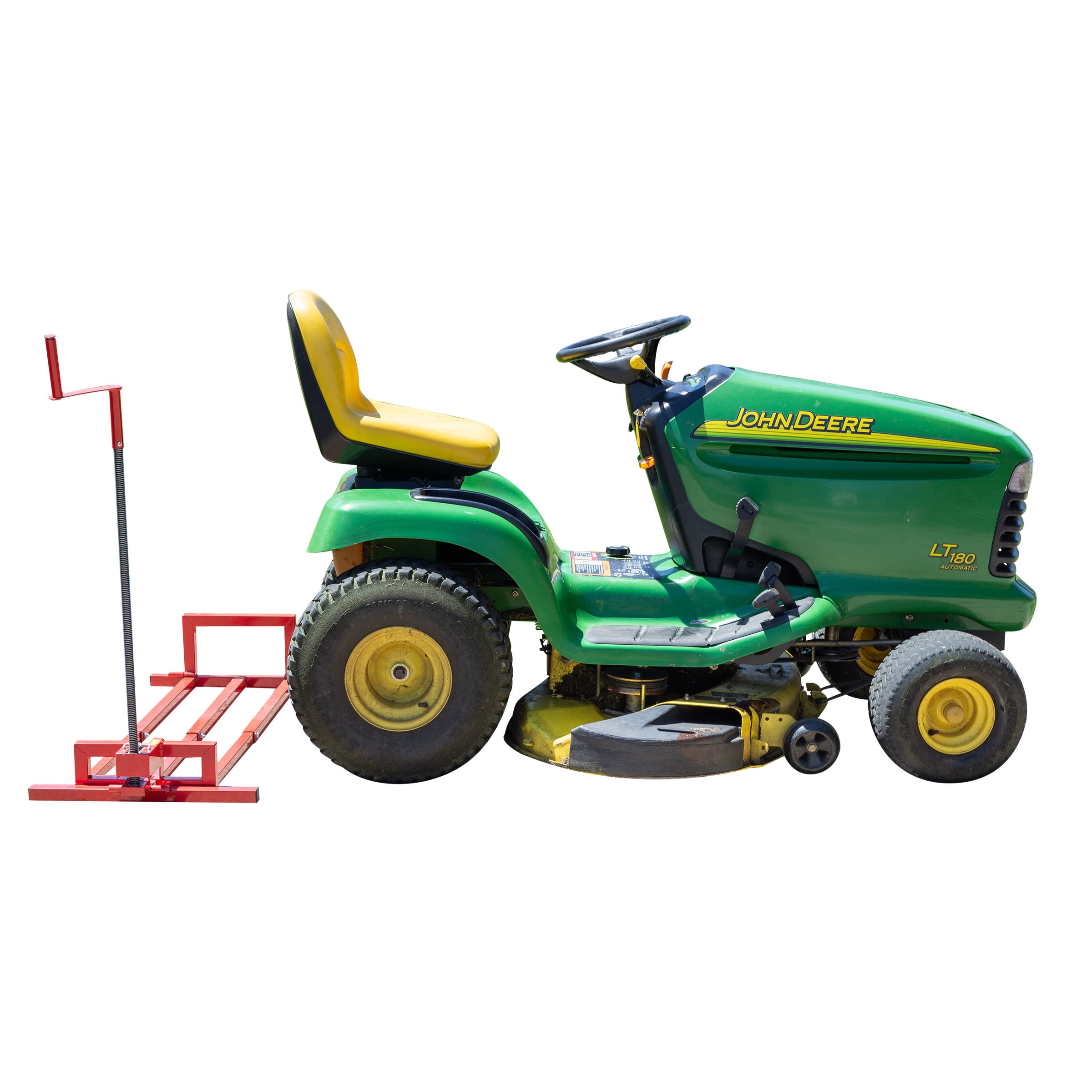 Gato hidráulico de piso de acero aleado rojo resistente de 0.44 toneladas Stalwart 75-CAR2028