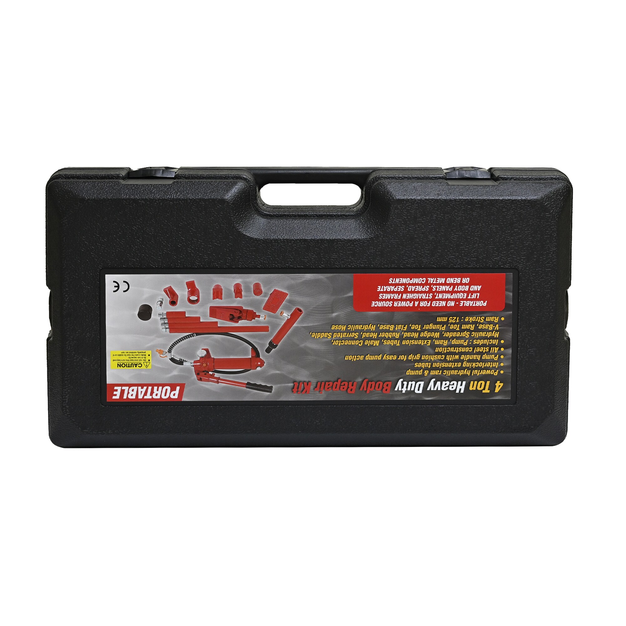 Kit de gato hidráulico de acero azul de 4 toneladas Siavonce XH94987