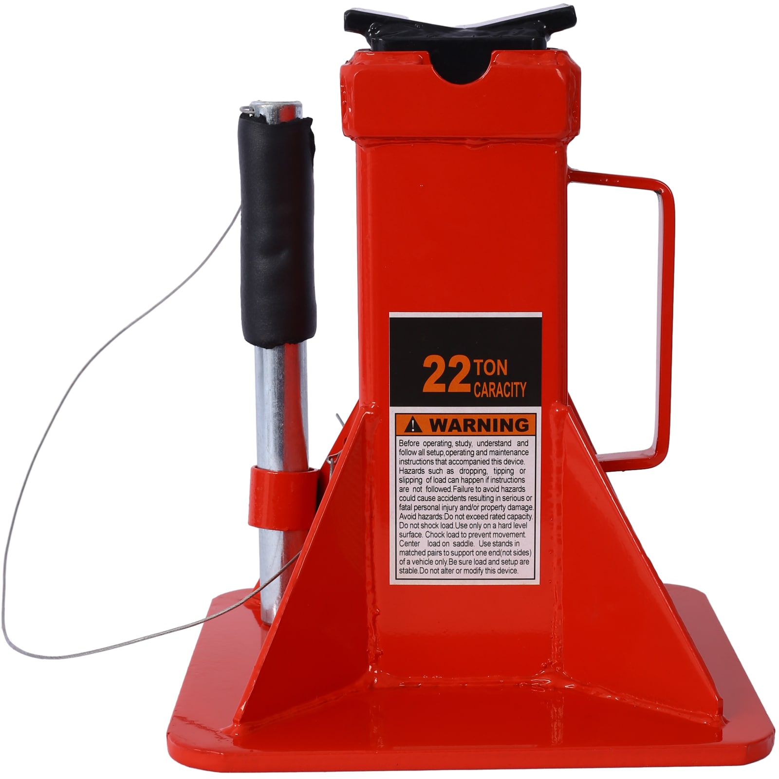 Soporte para gato de acero de 22 toneladas Siavonce Red XH10077