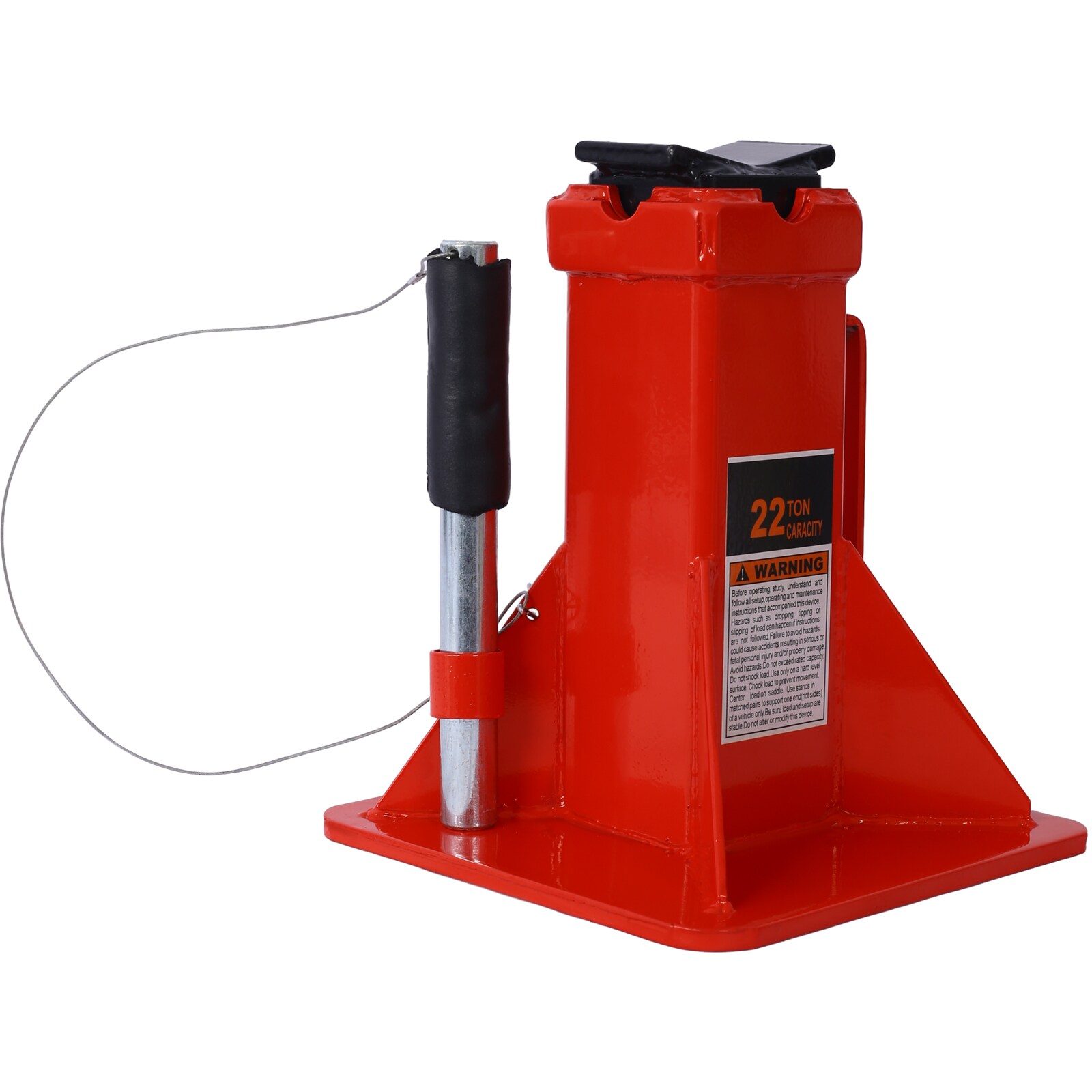 Soporte para gato de acero de 22 toneladas Siavonce Red XH10077