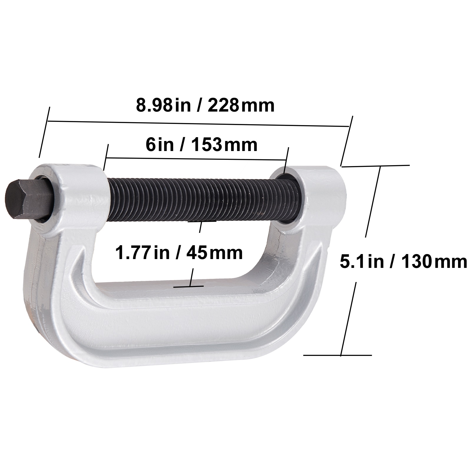 Kit de servicio para junta esférica SVOPES. Set de 25 piezas. Herramientas de desmontaje y montaje. Para 2wd y 4wd. Kit de mantenimiento robusto para reparación de vehículos SVOPESQXJTYLJ03428V0.