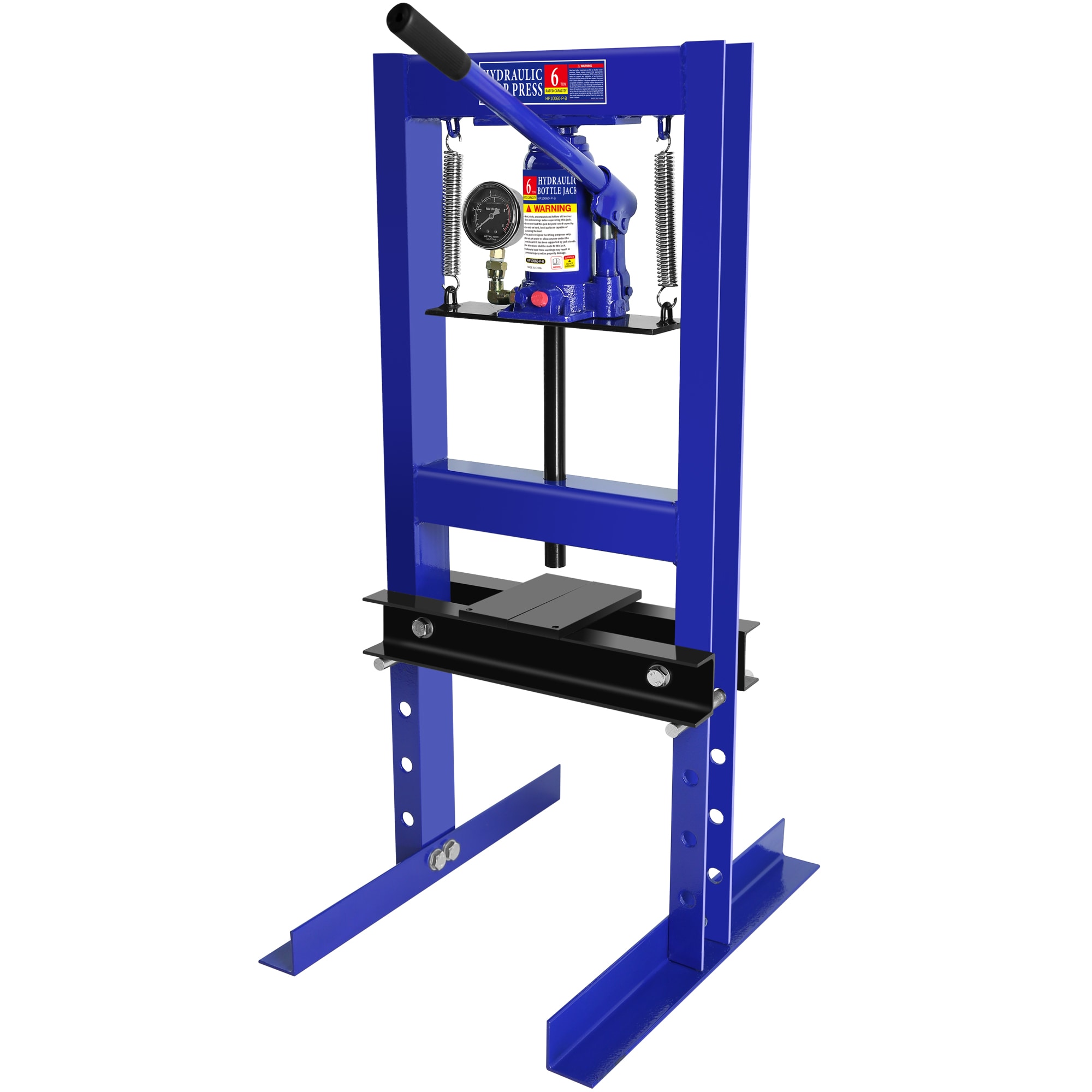 Gato hidráulico de piso de acero azul de 6 toneladas Siavonce XH24308