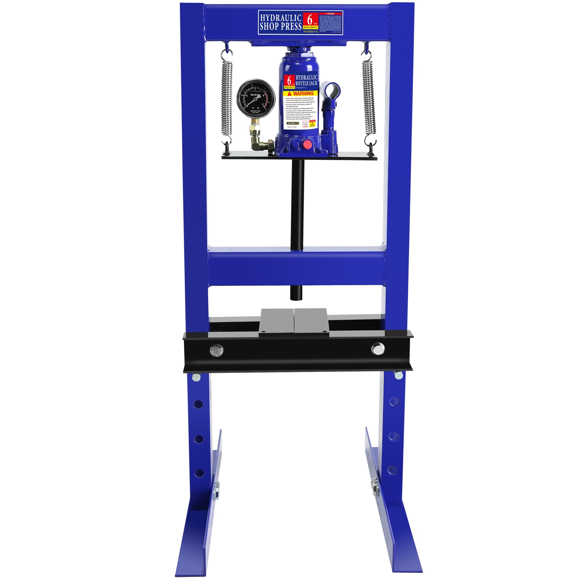 Gato hidráulico de piso de acero azul de 6 toneladas Siavonce XH24308