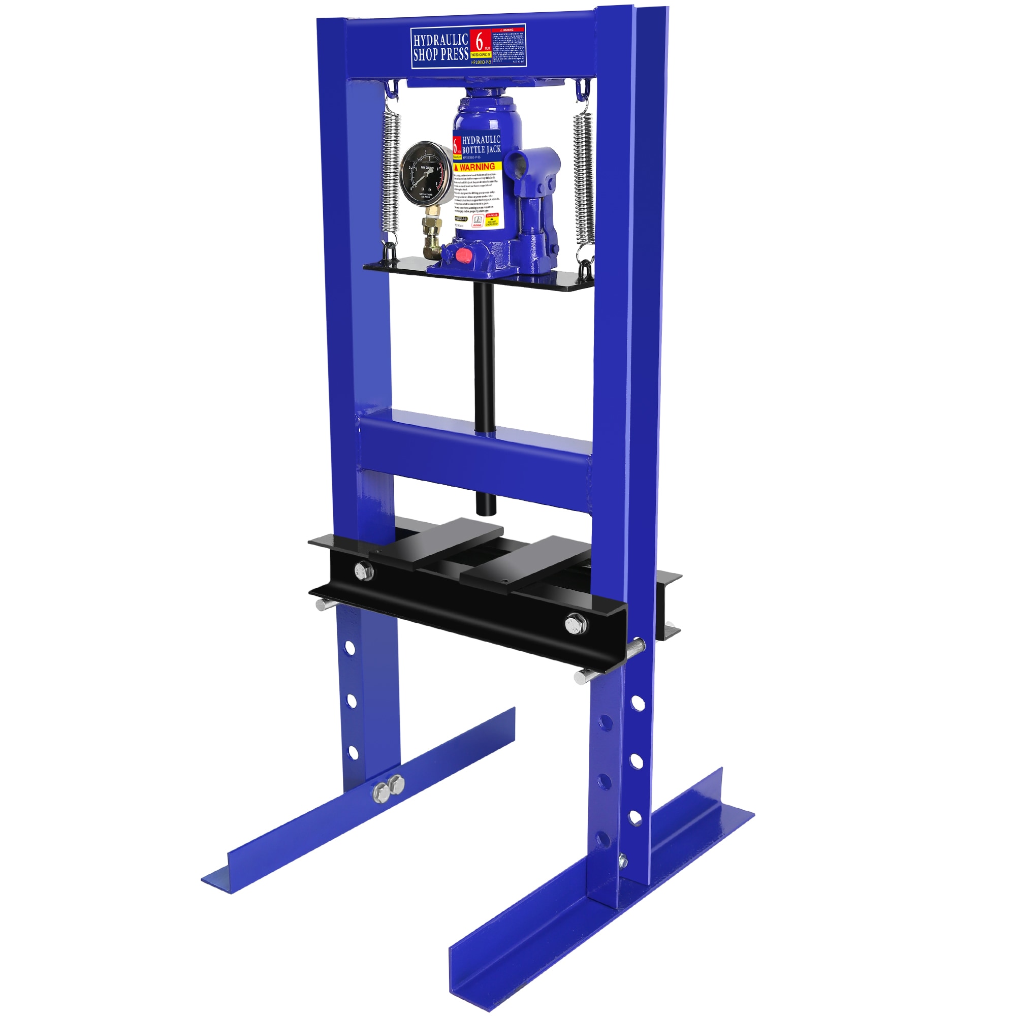 Gato hidráulico de piso de acero azul de 6 toneladas Siavonce XH24308