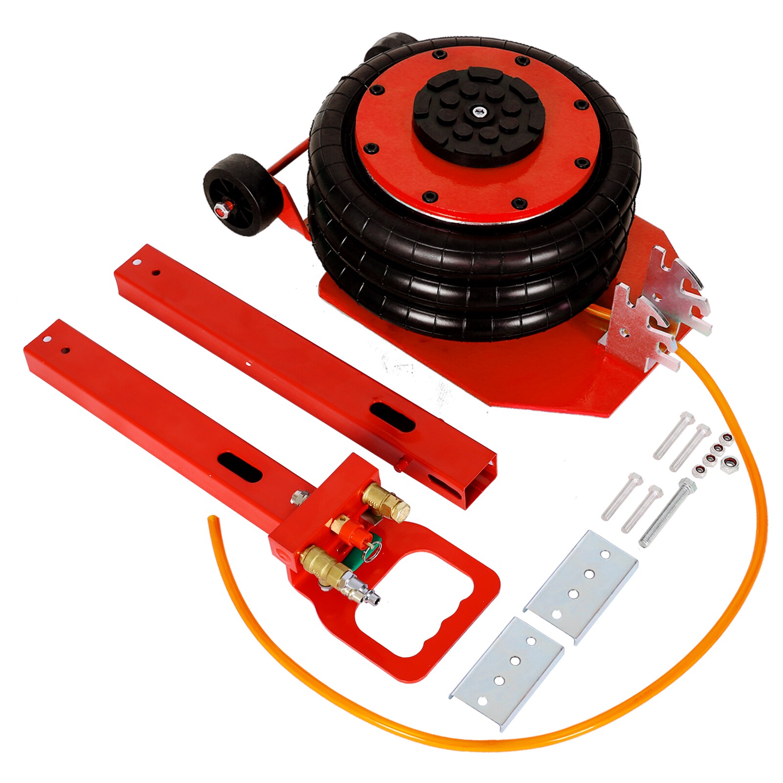 Elevador de aire/hidráulico de acero rojo de 3 toneladas Xspracer ML-AJ458