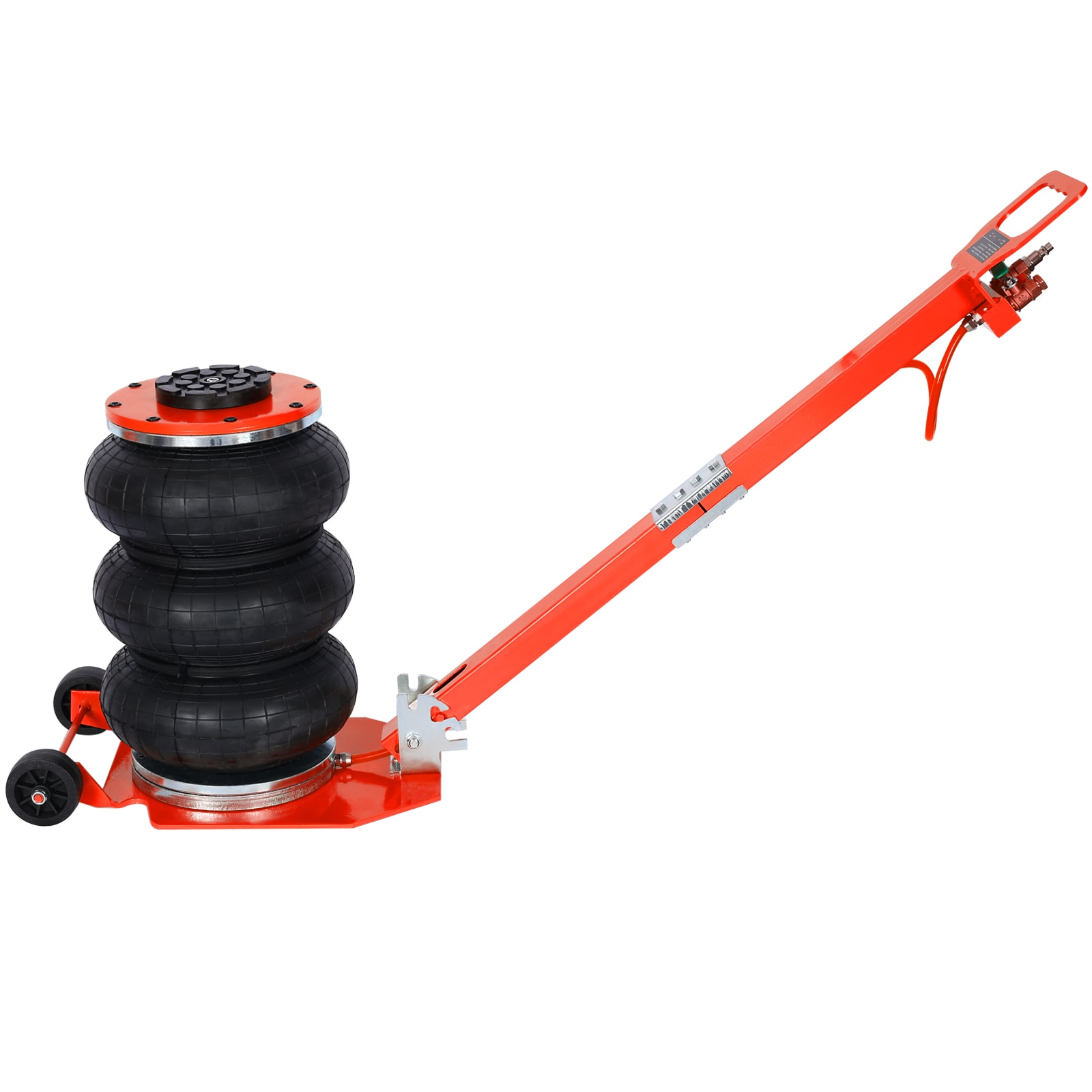 Elevador de aire/hidráulico de acero rojo de 3 toneladas Xspracer ML-AJ458
