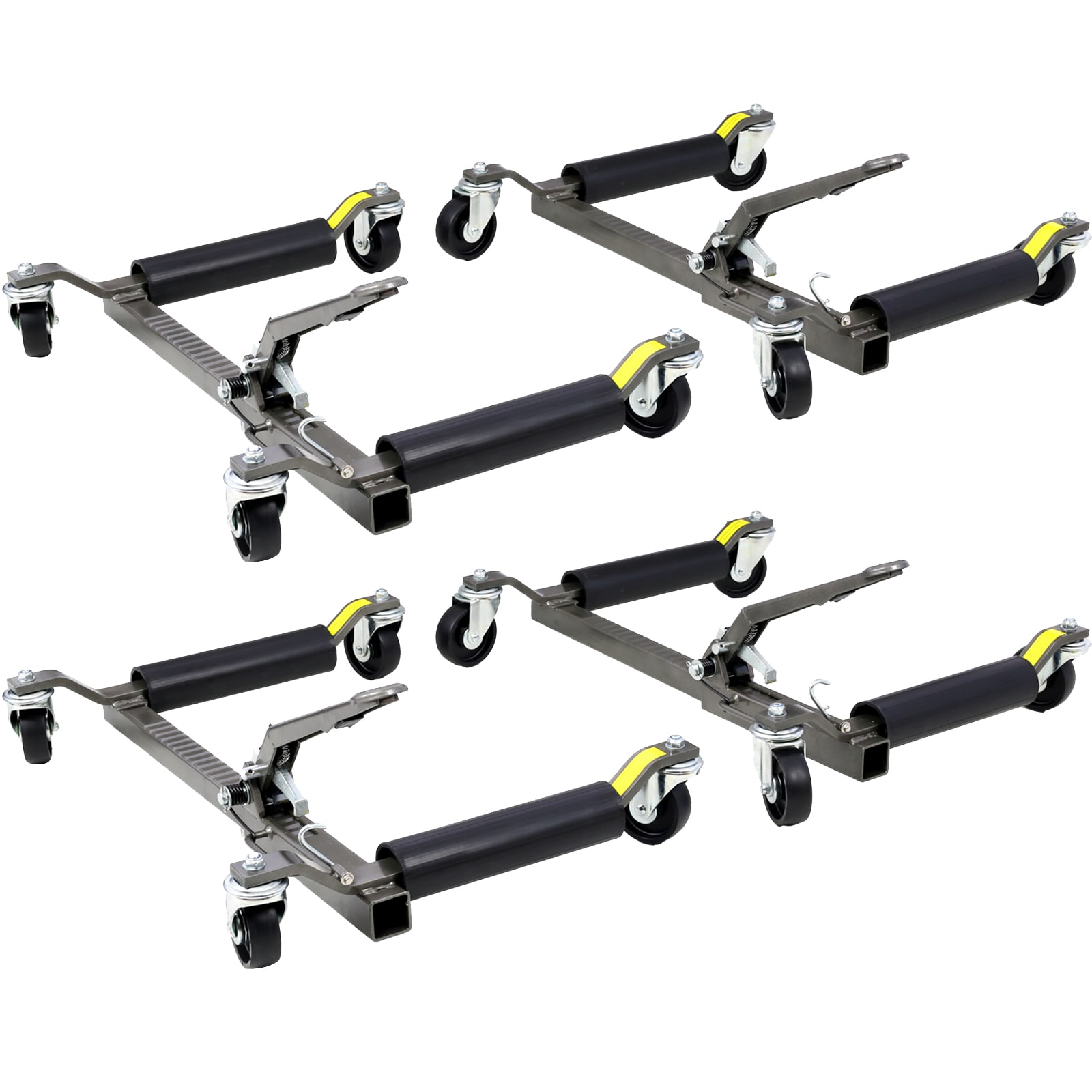 Juego de (4) Patines para Ruedas de Carro con Elevador Hidráulico de 1,250 libras - GH-QP214-027