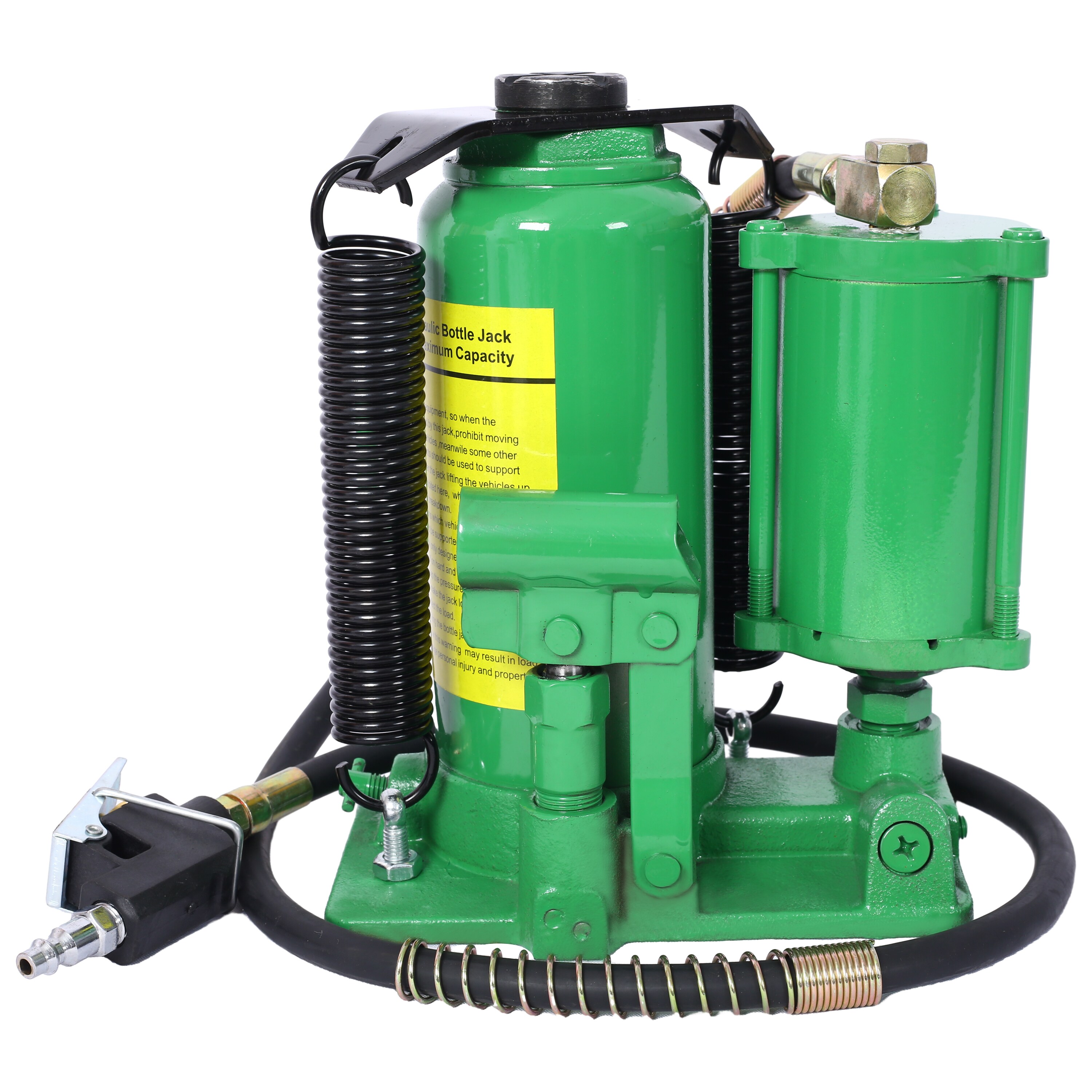 Gato hidráulico de botella de acero verde de 12 toneladas Siavonce XH46635