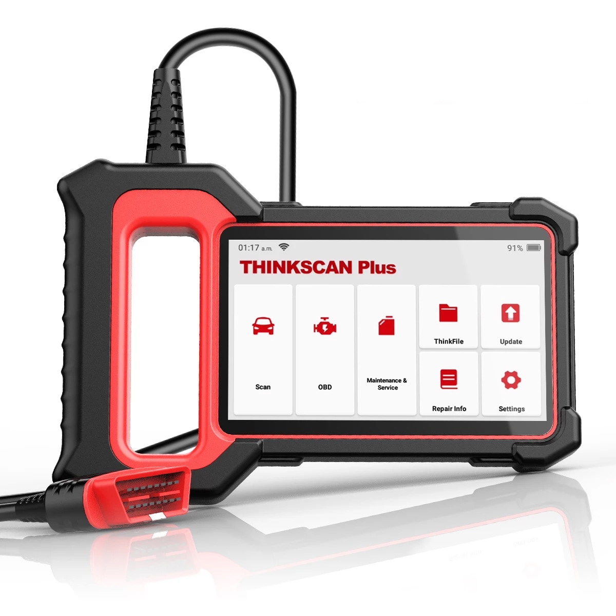 Tableta de diagnóstico de vehículos THINKCAR 5 pulgadas con escáner OBD2 para ABS, SRS, ECM, TCM, BCM - SCAN PLUS S4 303020020