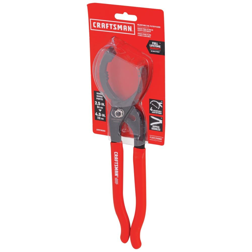 Alicates para filtros de aceite CRAFTSMAN de acero CMMT98303