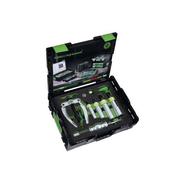 Kukko Quality Tools Kukko Int, Extractor Set Wth Counterstay & Slide Hammer, 1 1/8in28mm To 2-3/4in70mm - K-22-B