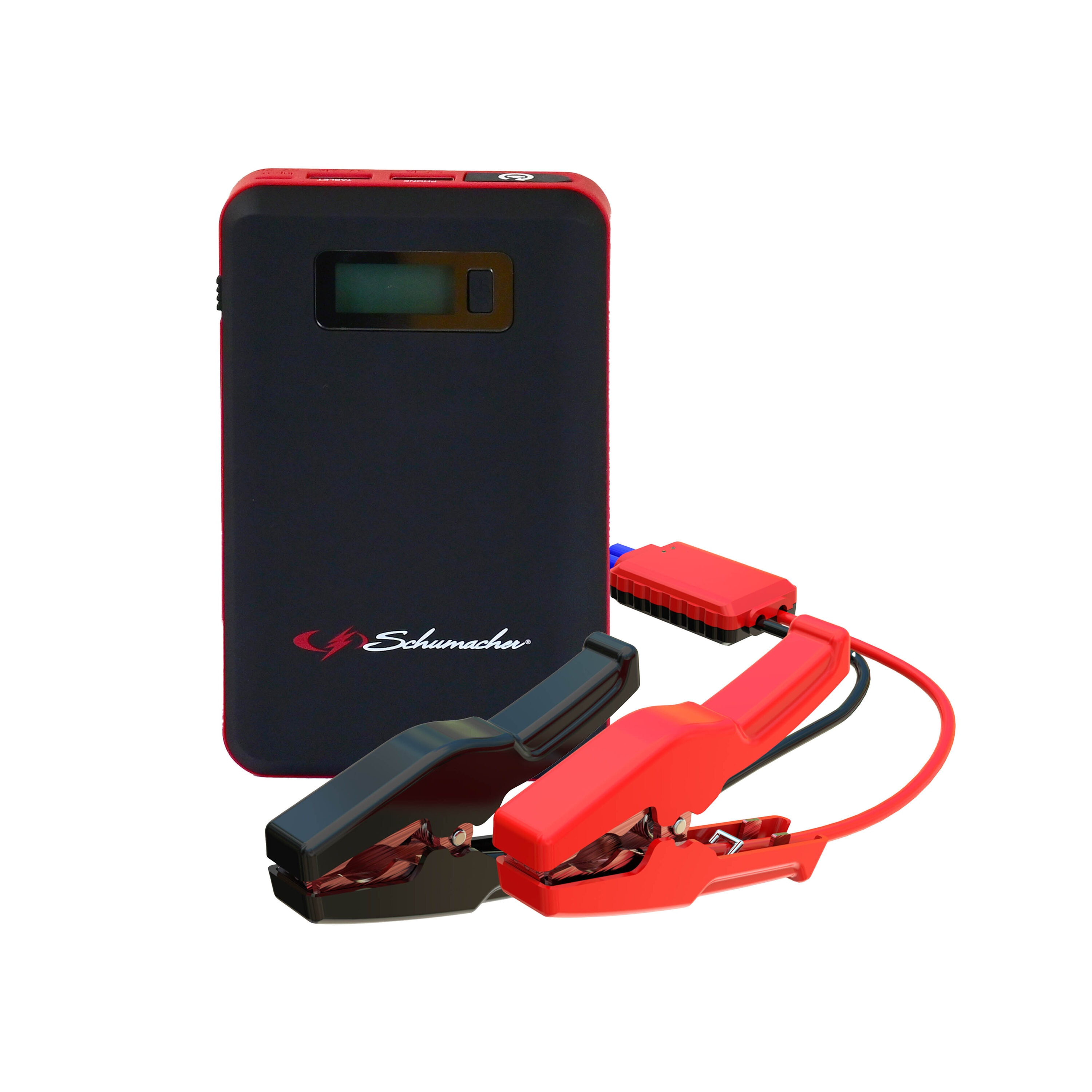 Arrancador de Batería Portátil para Auto de 12 Voltios y 600 Amperios con Pantalla Digital