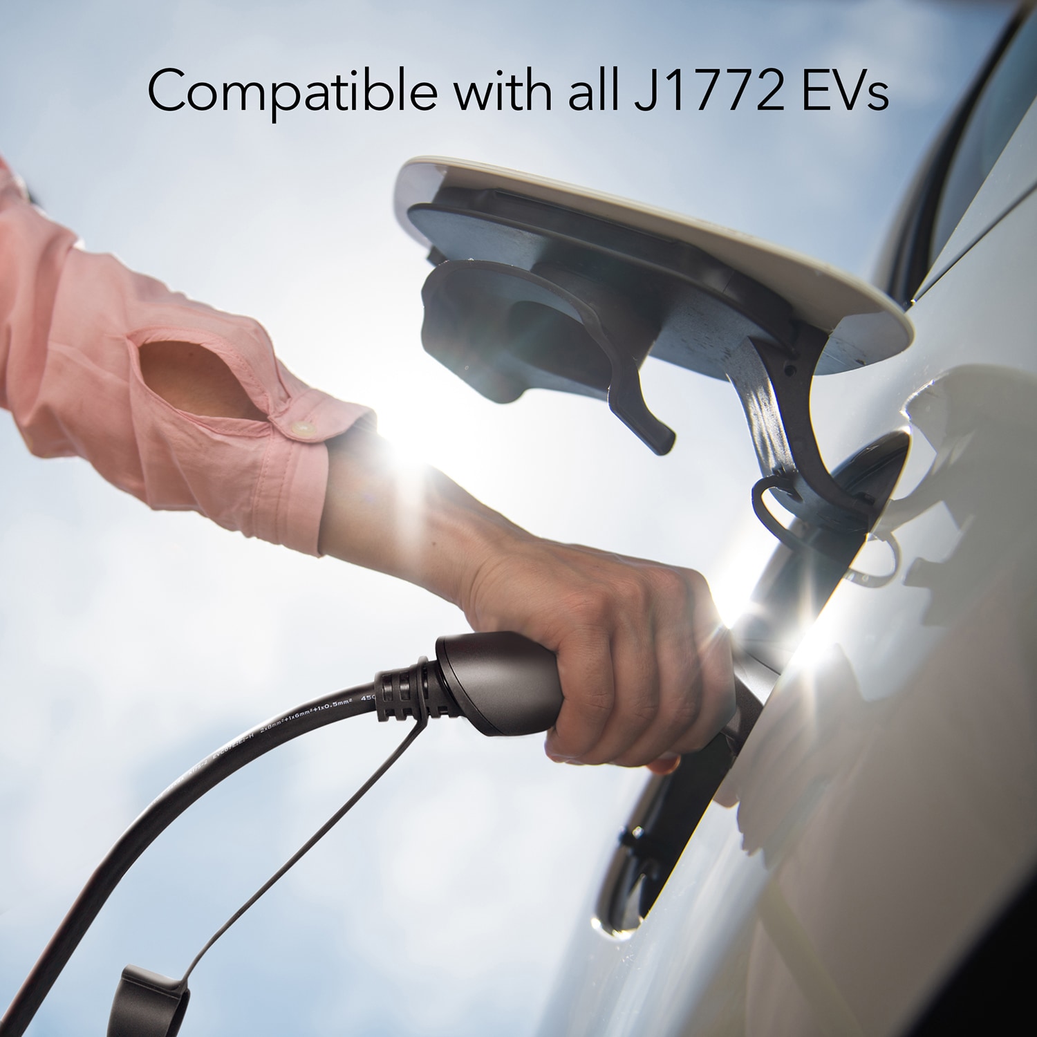 Cargador de Vehículo Eléctrico Lectron V-Box - Certificado EnergyStar y ETL Nivel 2 con Conector NEMA 14-50p - Estación de Carga para Vehículos Eléctricos - hasta 48 Amperios / 240 Voltios con Cable de 20 pies
