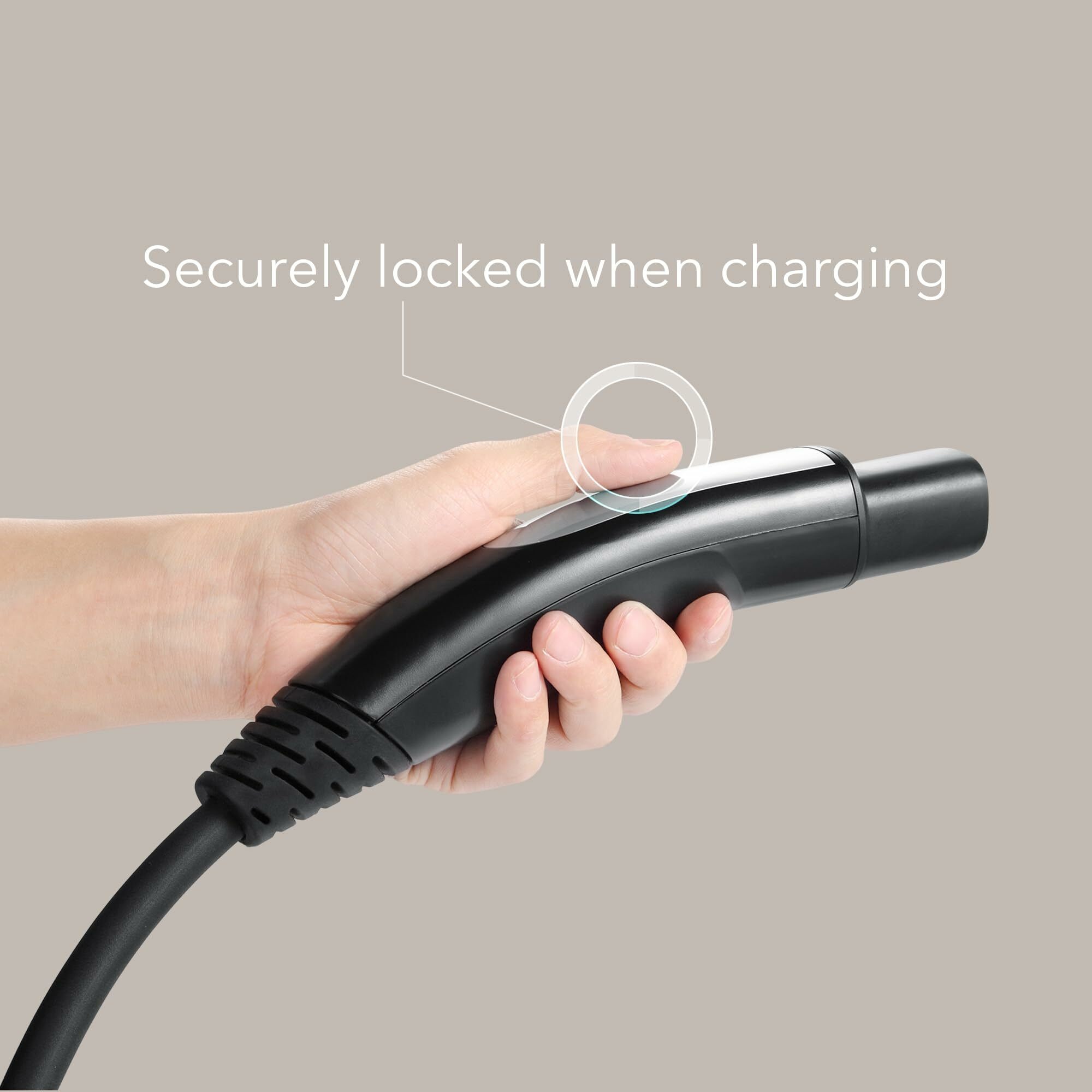 Cargador de vehículos eléctricos Lectron Tesla Nivel 1 con enchufe NEMA 5-15p - Estación de carga para vehículos eléctricos hasta 15 amperios/ 120 voltios con cable de 21 pies 4895230321829.