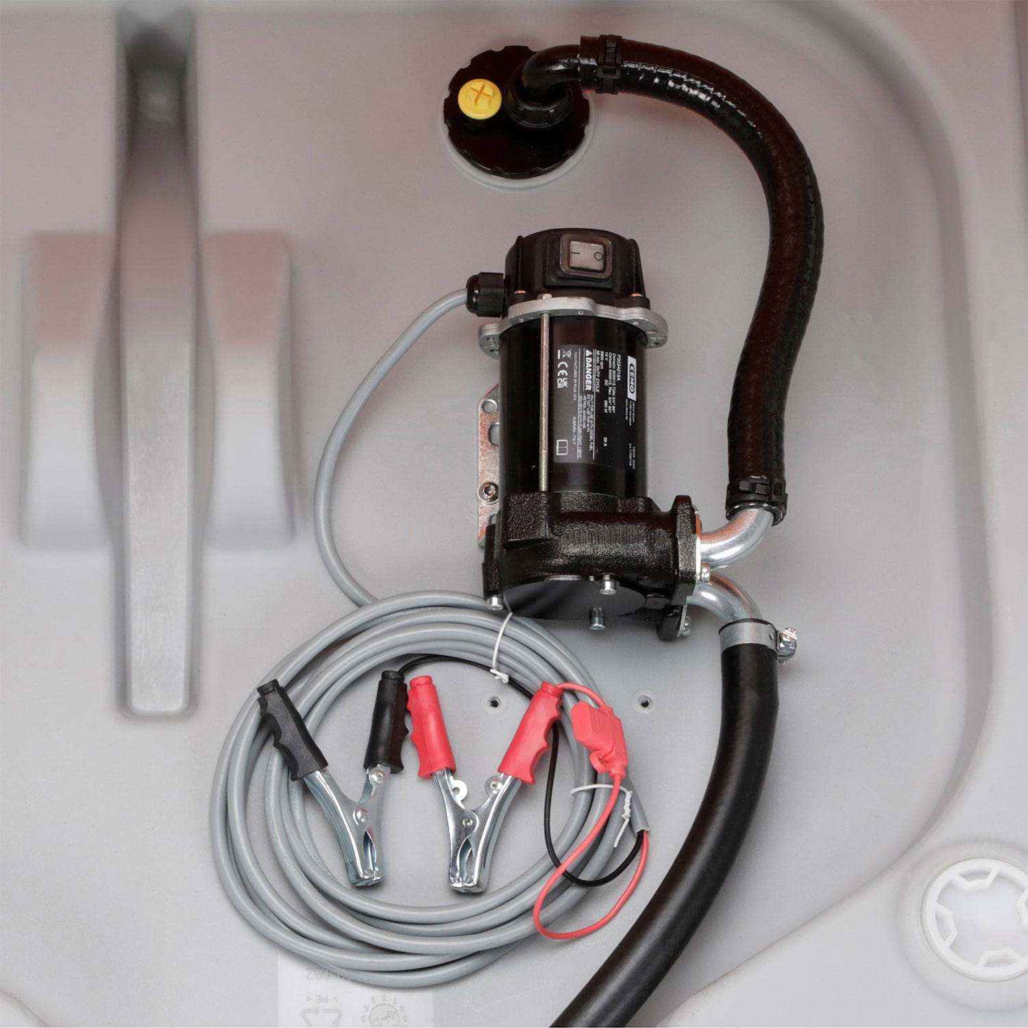Bidón de plástico para diesel de 116 galones