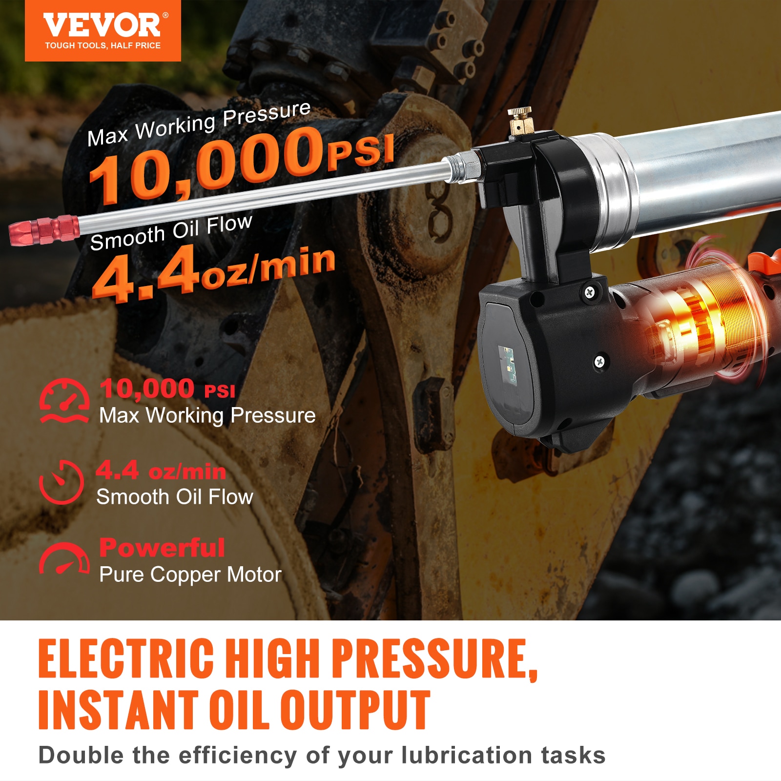 Lata de gasolina de acero aleado de 0.137 galones de VEVOR