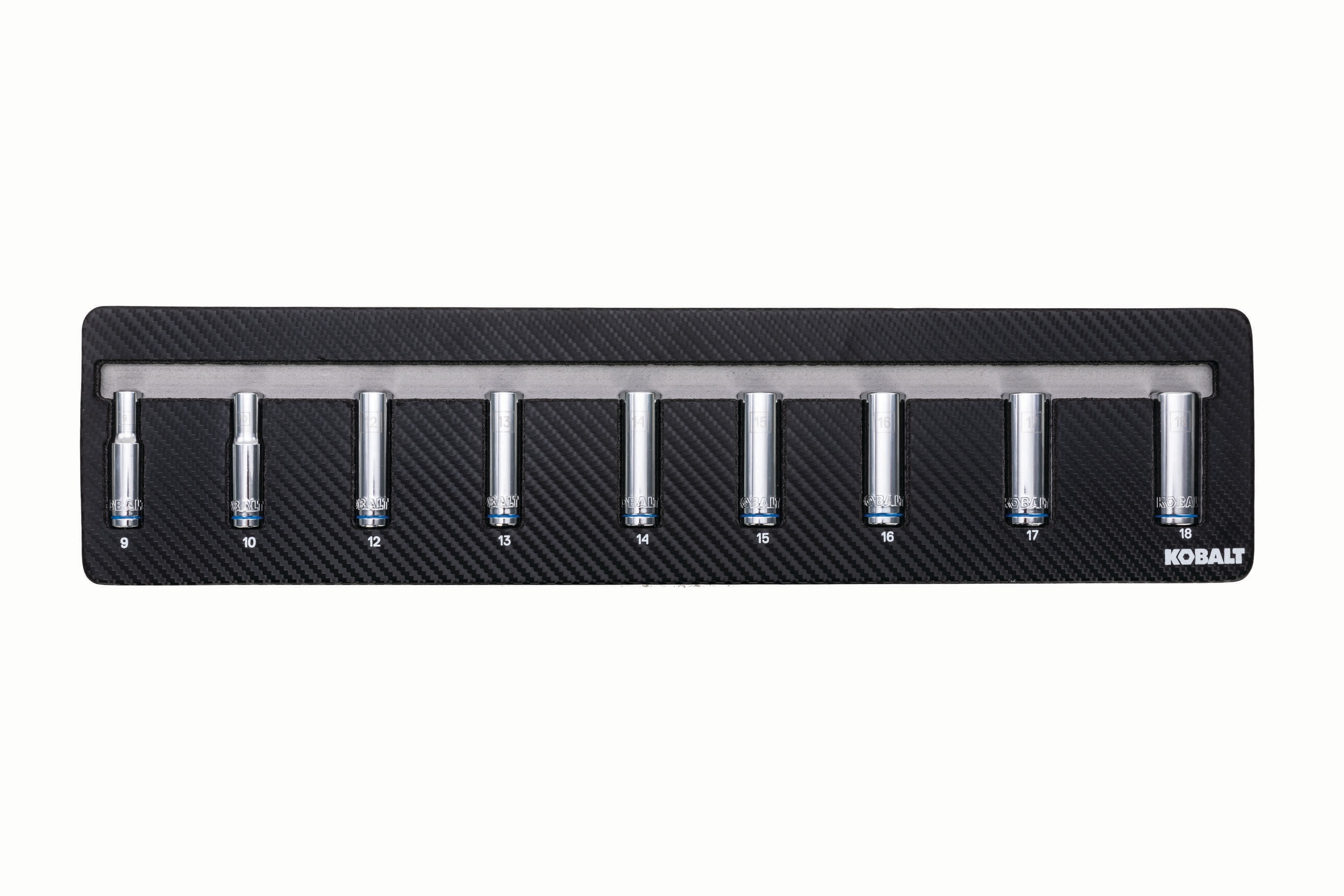 Juego de Herramientas Mecánicas Kobalt de 300 piezas en pulgadas y métricas, cromado pulido (sin estuche) 80736