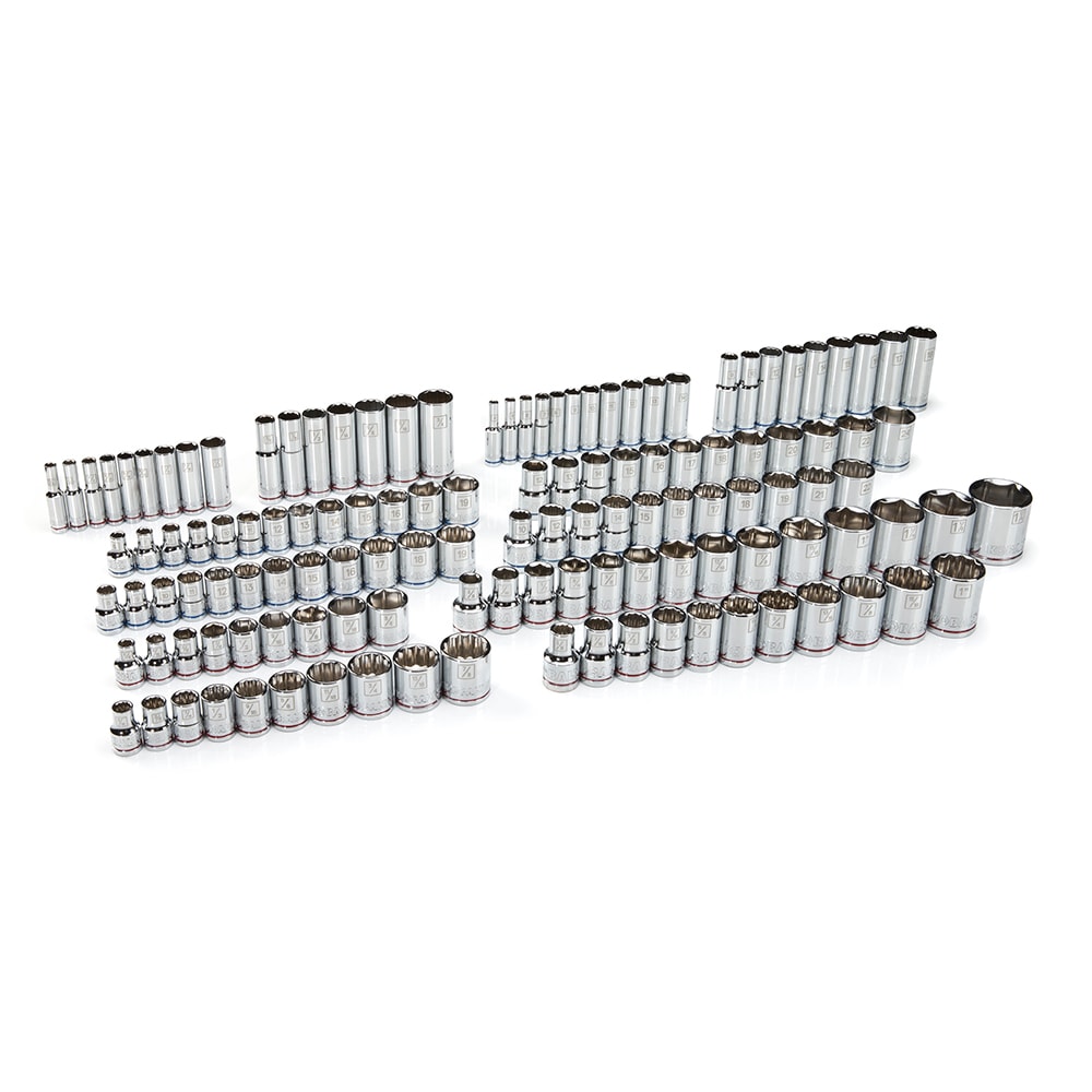 Juego de Herramientas Mecánicas Kobalt de 300 piezas en pulgadas y métricas, cromado pulido (sin estuche) 80736
