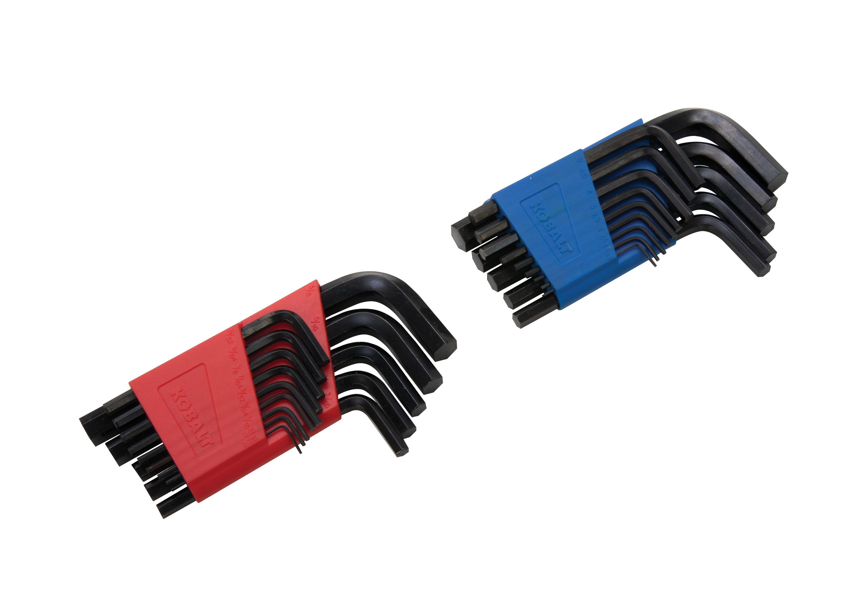 Set de herramientas mecánicas Kobalt de 154 piezas estándar (SAE) y métricas en cromo pulido con estuche resistente 86755