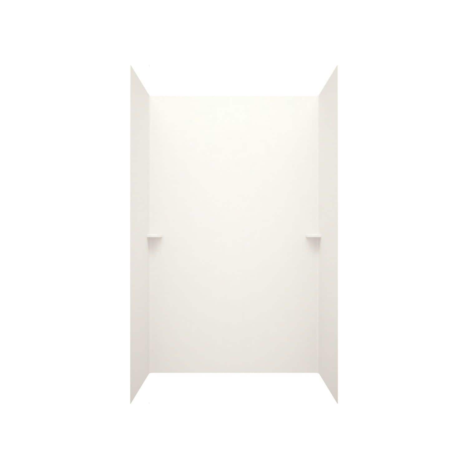 Kit de panel de ducha para alcoba de 3.0 piezas SWAN de 62 pulgadas de ancho x 36 pulgadas de profundidad x 96.0 pulgadas de alto en tono Bísque (018) SK-366296-018.