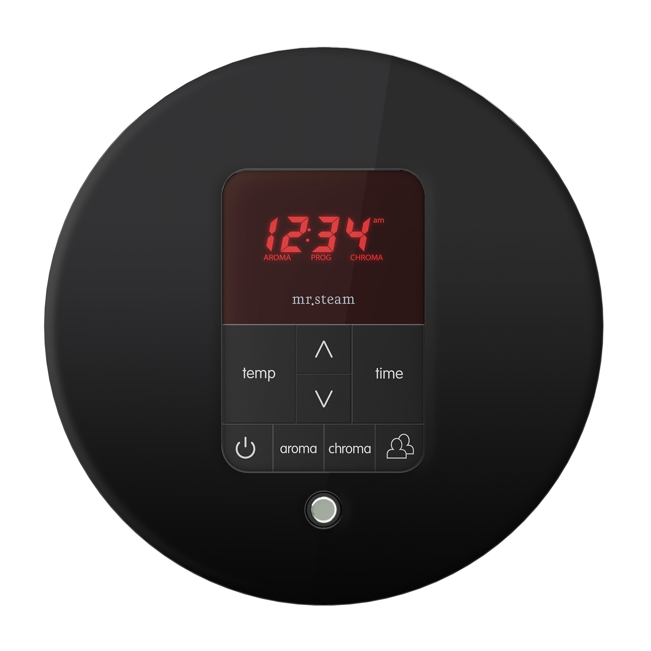 Juego de control de generador de vapor negro mate de 120 vatios de Mr. Steam (XBTLRBKXLMB)