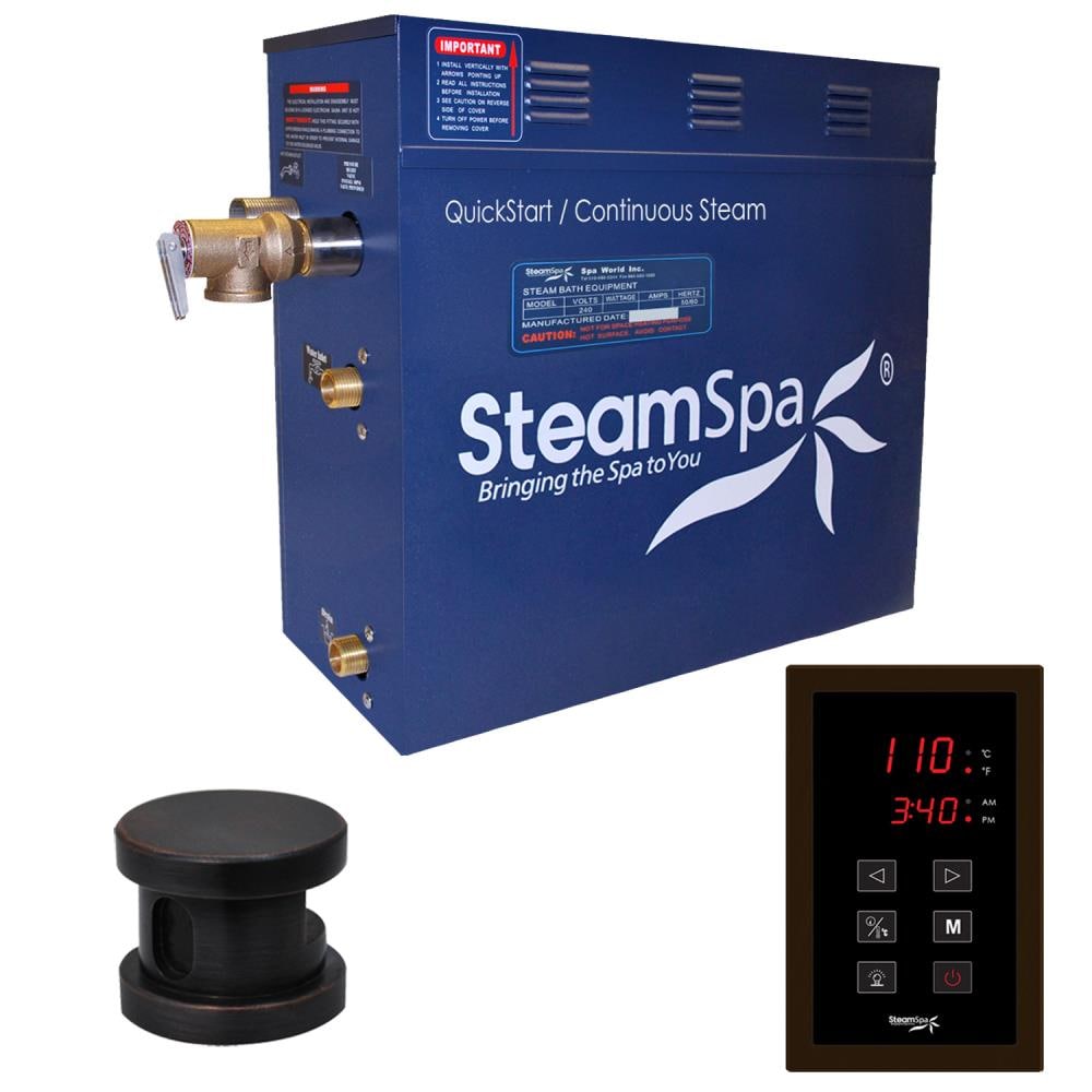 Generador de vapor de bronce aceitado de 6000 vatios SteamSpa OAT600OB